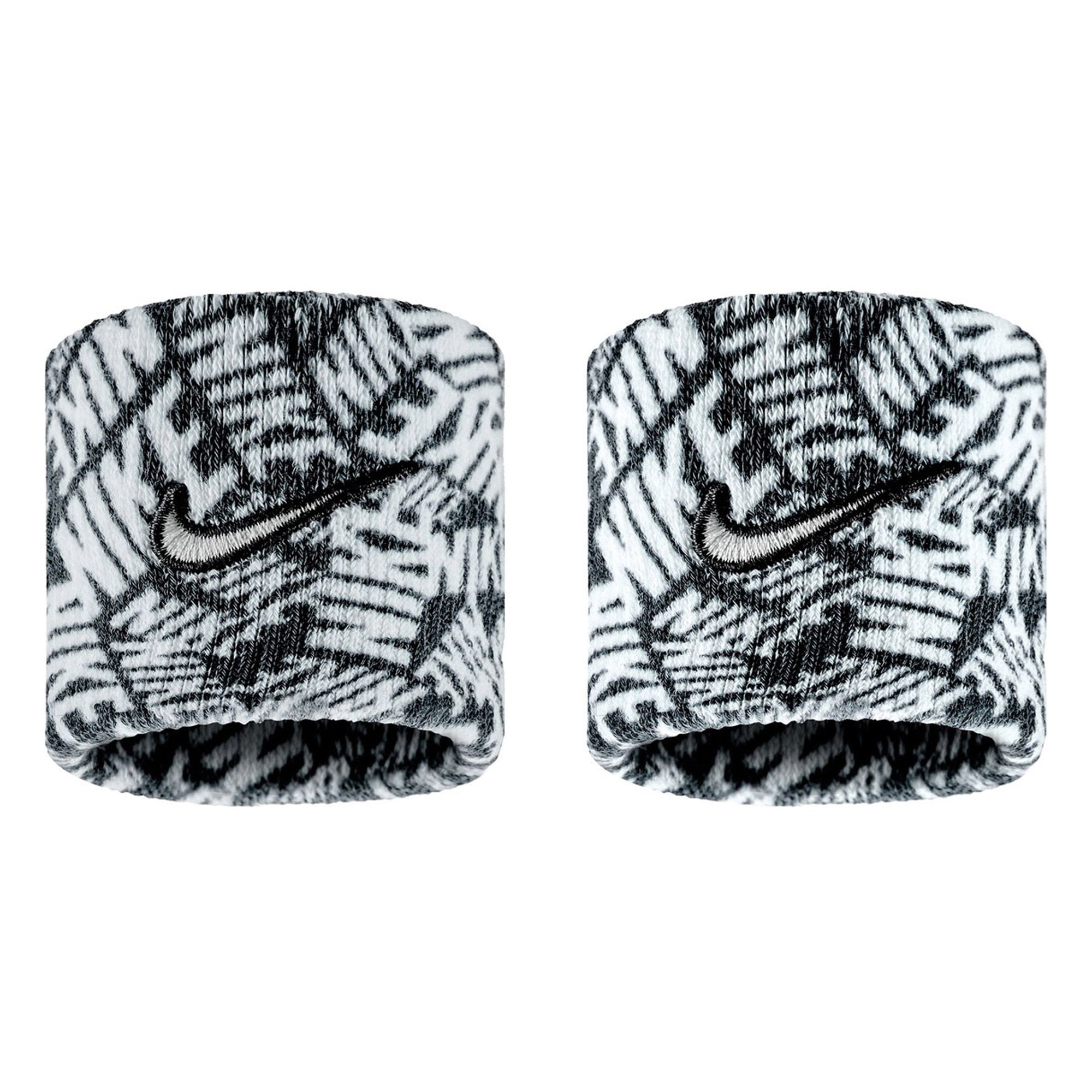 Nike Dri-Fit Swoosh Classic Print Polsbandjes (2-pack)
