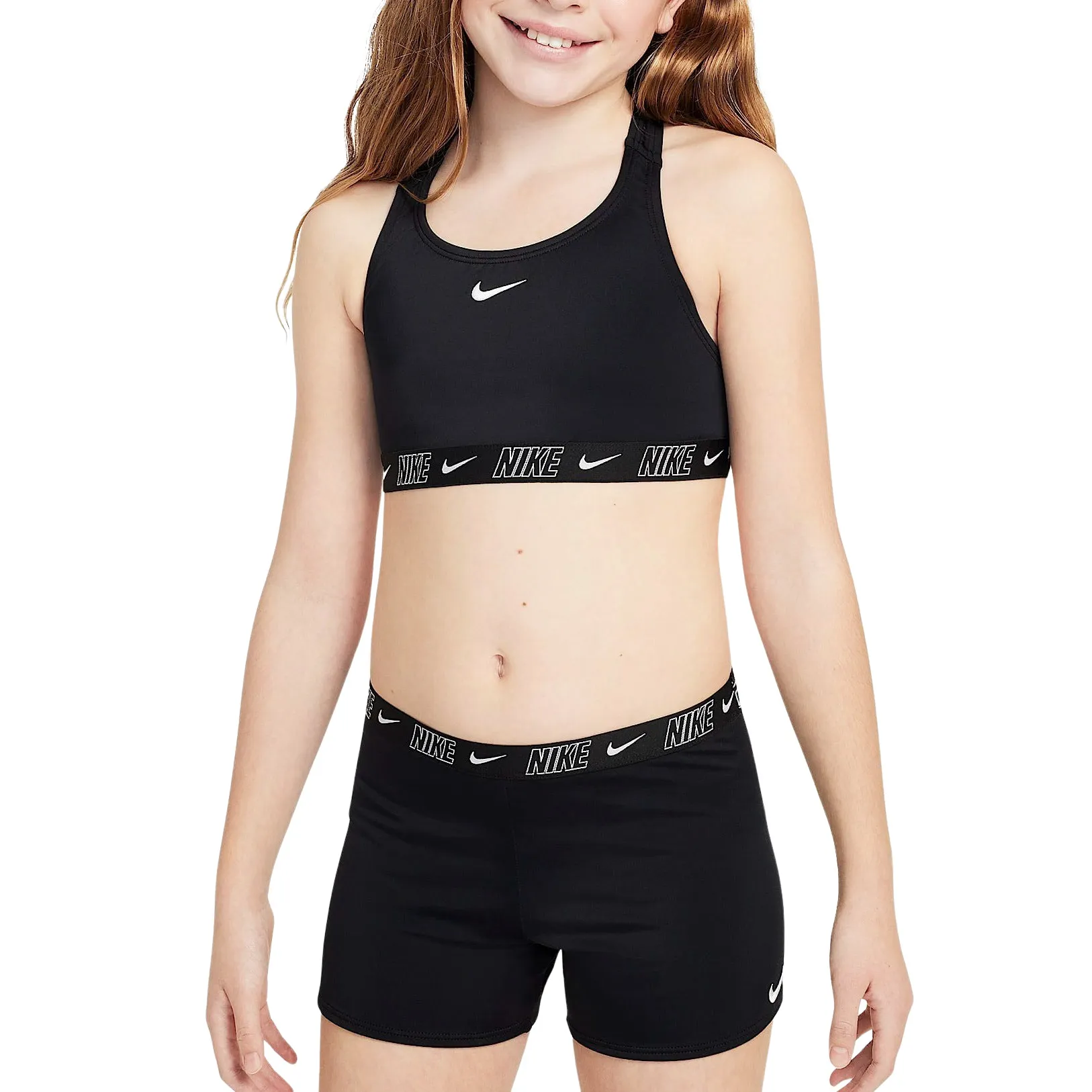 Bikini Nike Logo Tape Racerback Filles