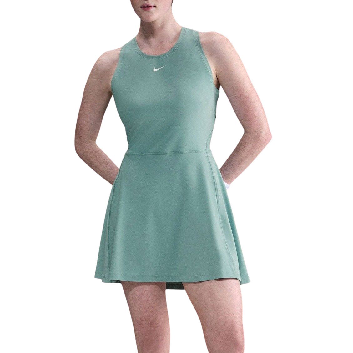 Tennisjurk Groen Nike Tennisjurk Nike Performance VICTORY DRESS Jurken  Cannon/white/mintgroen