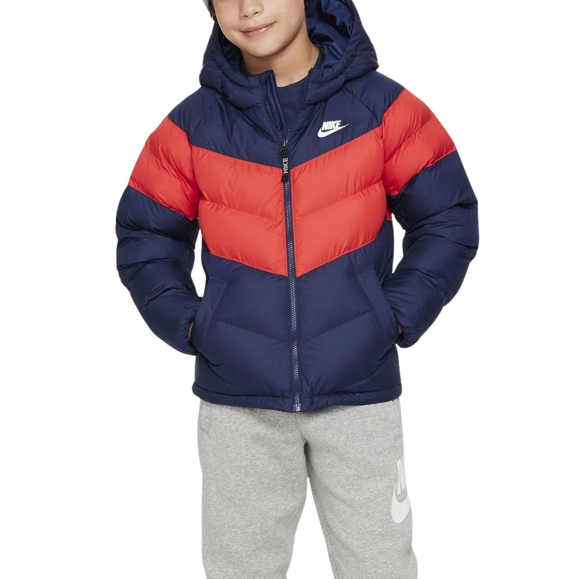 Nike Sportswear Synthetic Fill Hooded Winterjas Junior