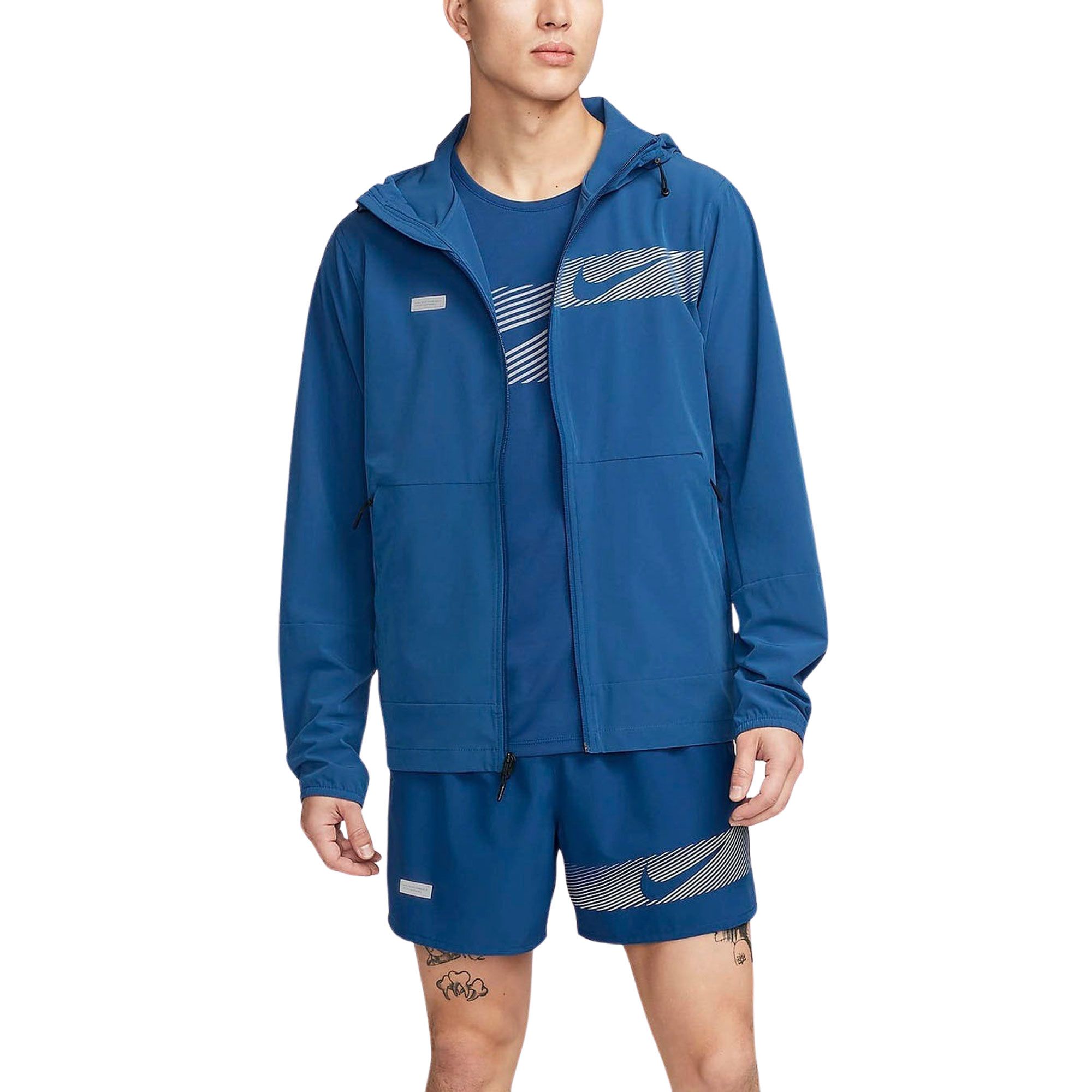 Nike Unlimited Repel Hooded Hardloopjack Heren
