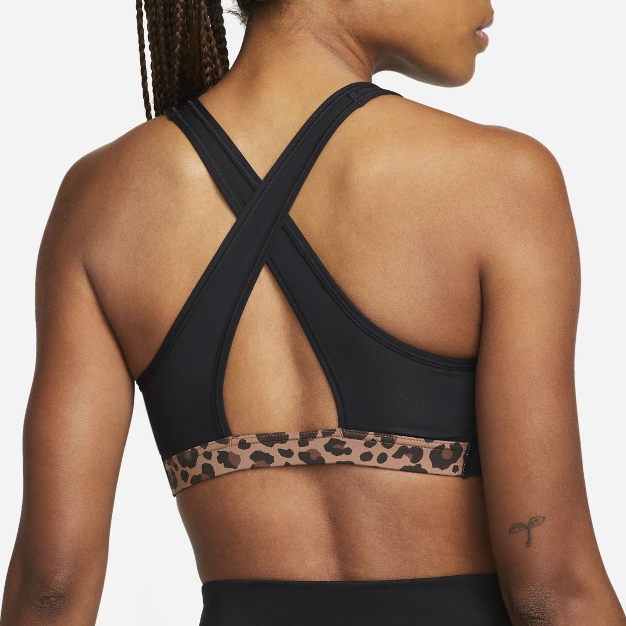Nike Dri-FIT Swoosh AOP Sport Beha Dames