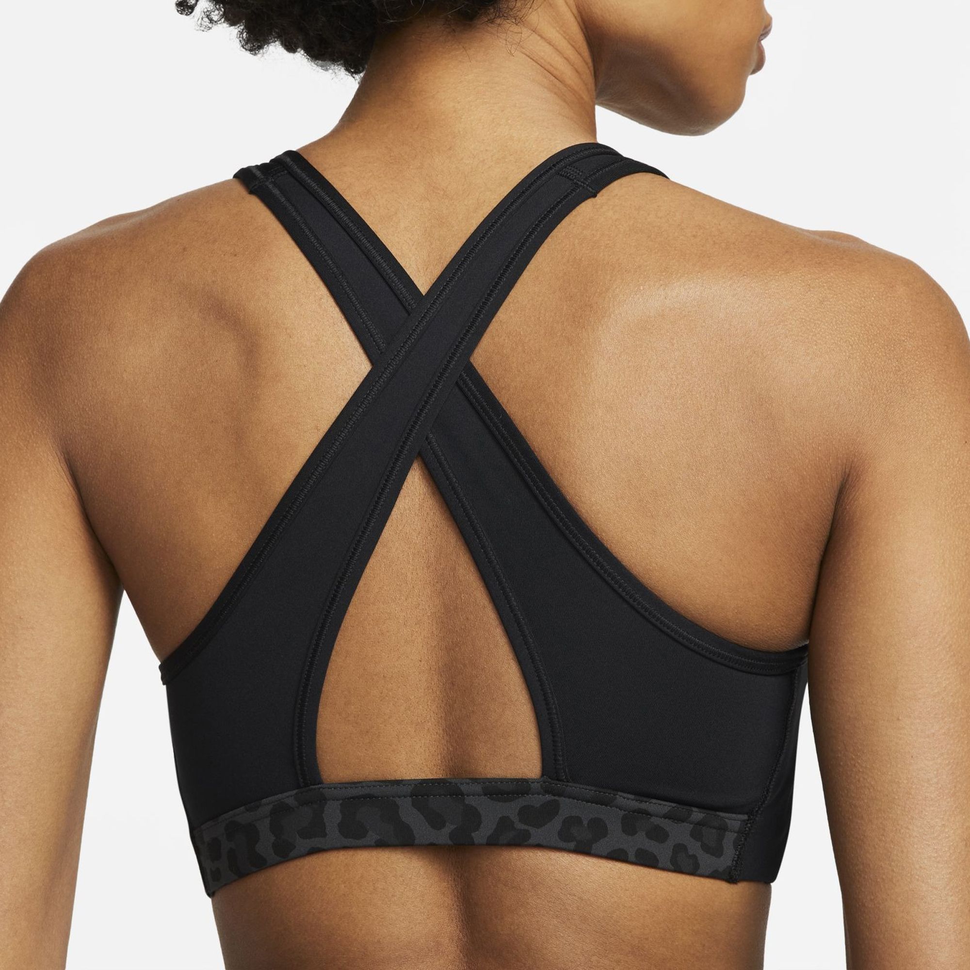 Nike Dri-FIT Swoosh AOP Sport Beha Dames
