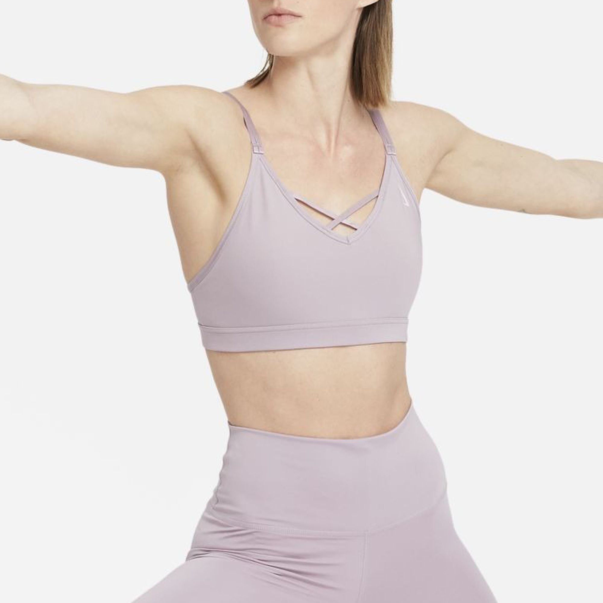 nike yoga dri fit indy bra