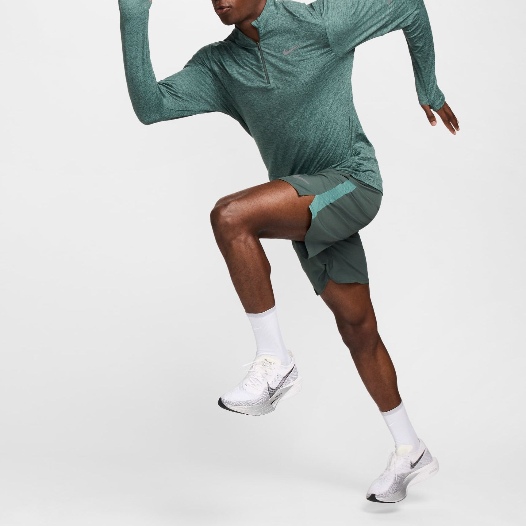Nike Dri-FIT Element Half-Zip Hardloopshirt Heren
