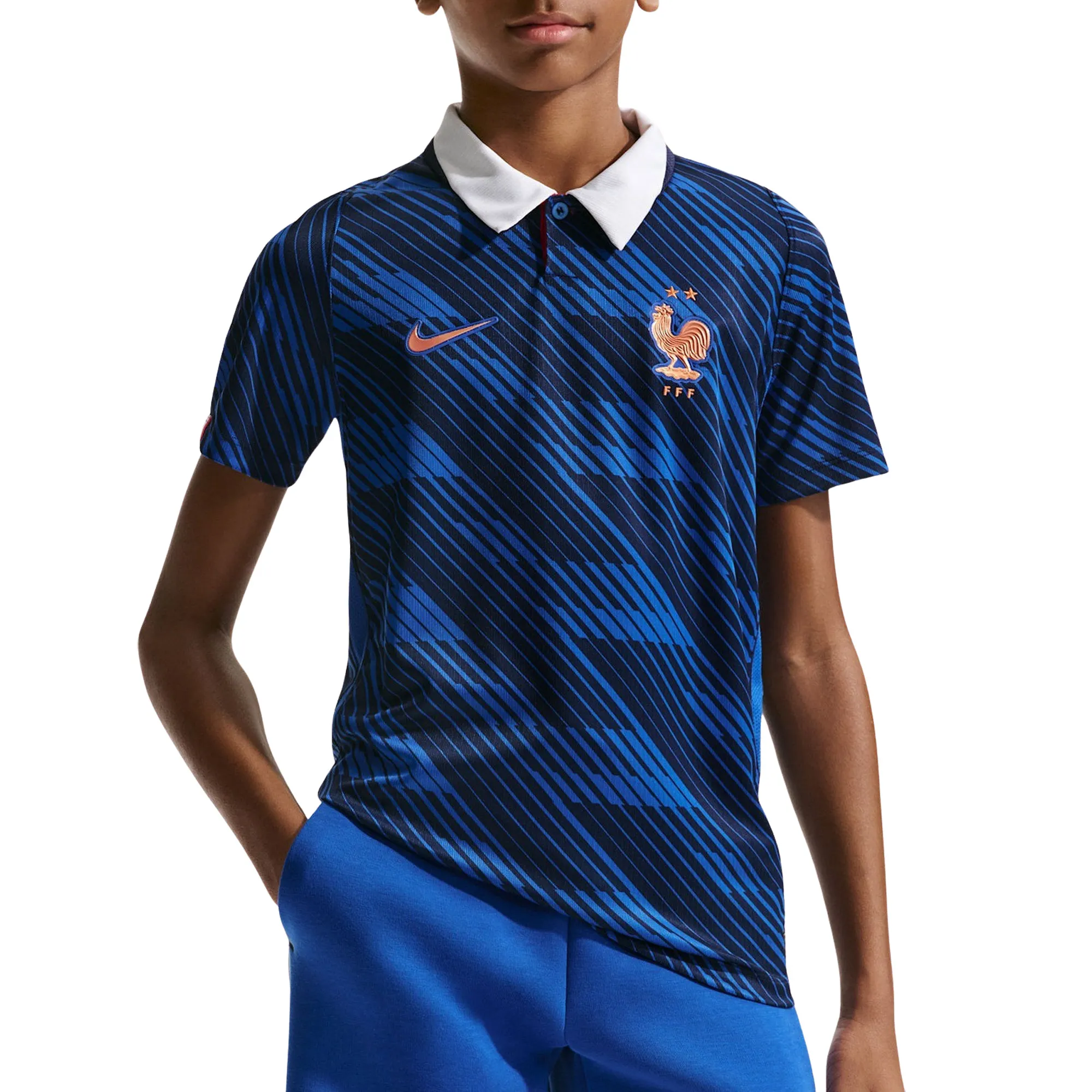 Nike Frankrijk WK2026 Thuis Shirt Junior