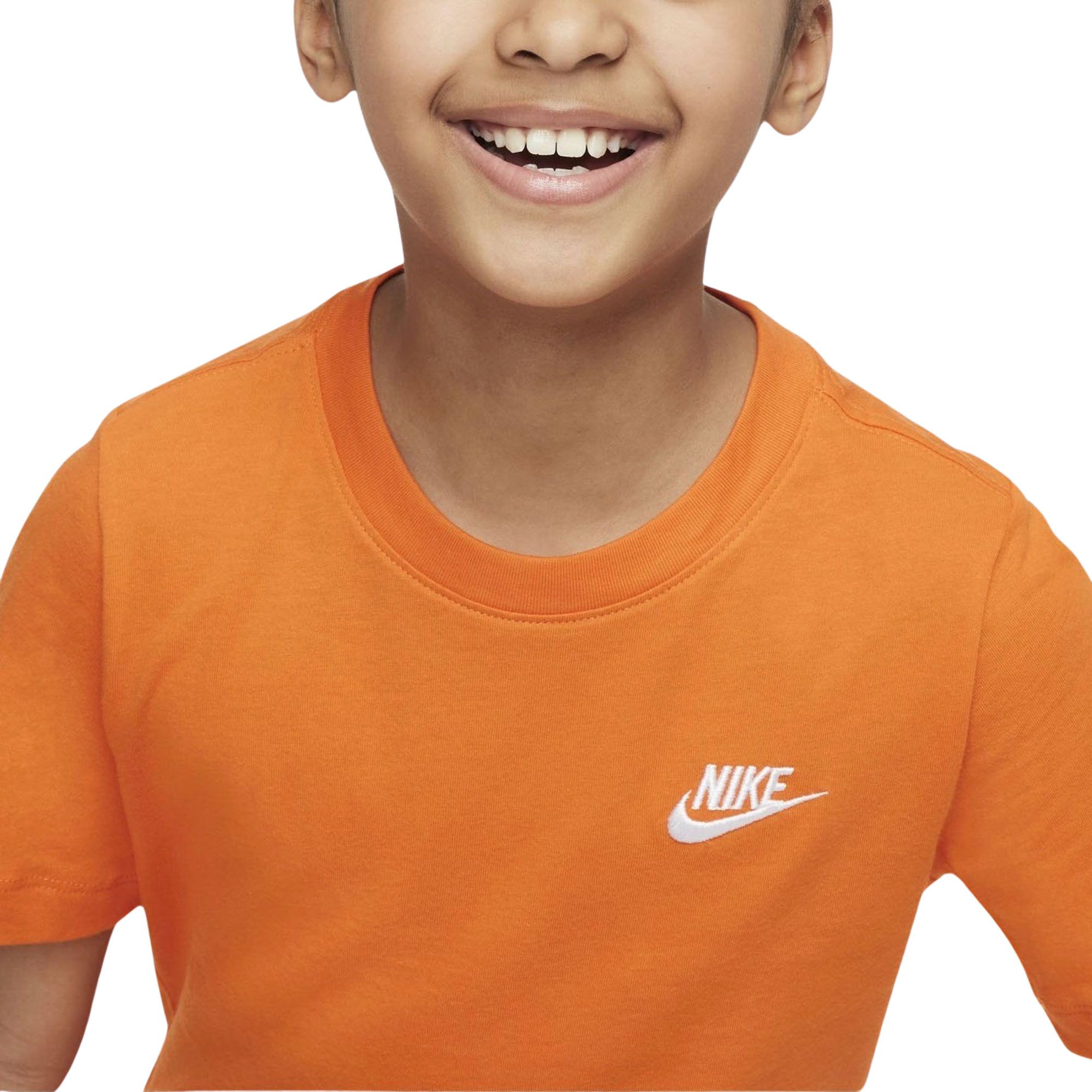 nike futura t shirt orange