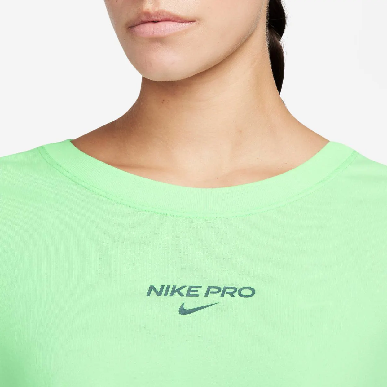 Nike Dri-FIT Pro Crop Shirt Dames
