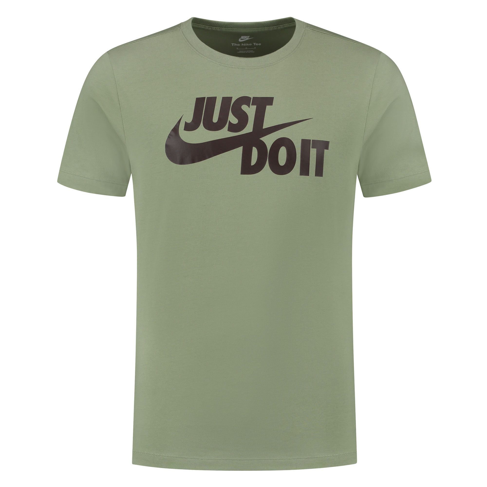 olive green nike shirt mens
