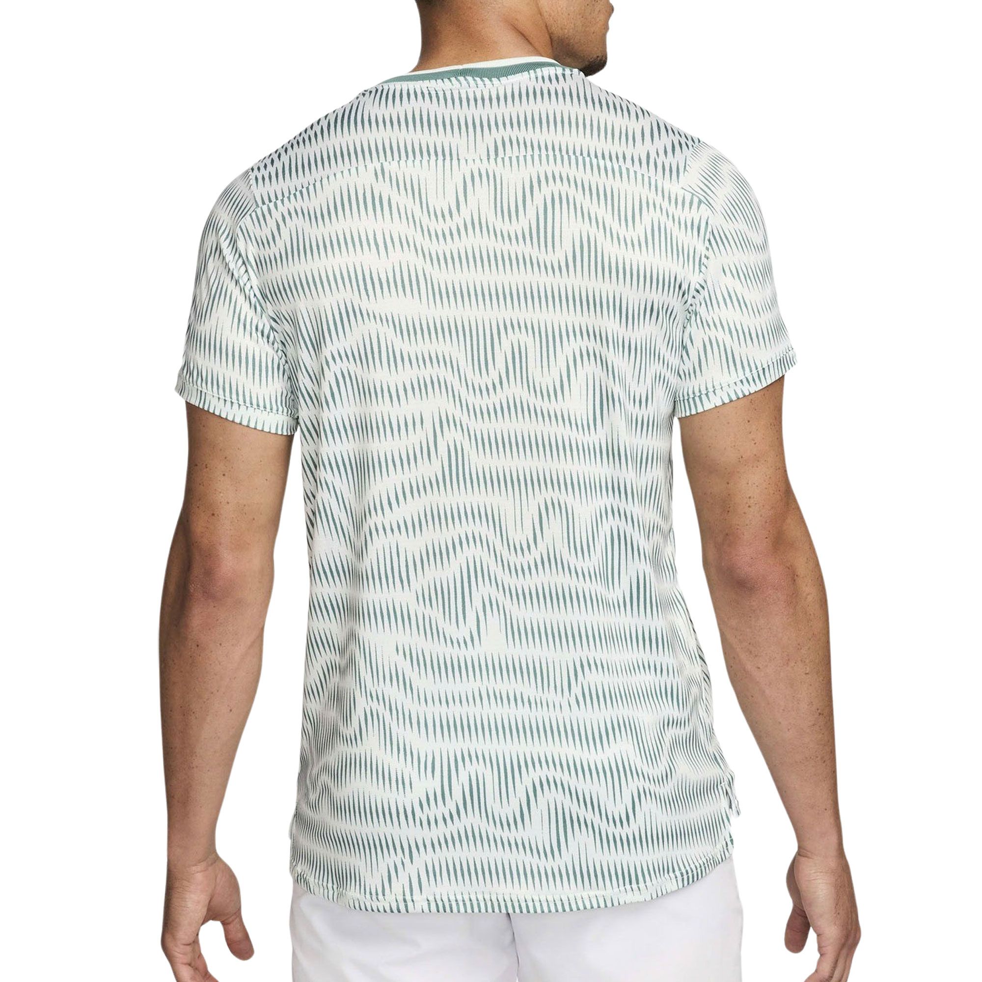Nike Court Dri-FIT Advantage Printed Shirt Heren