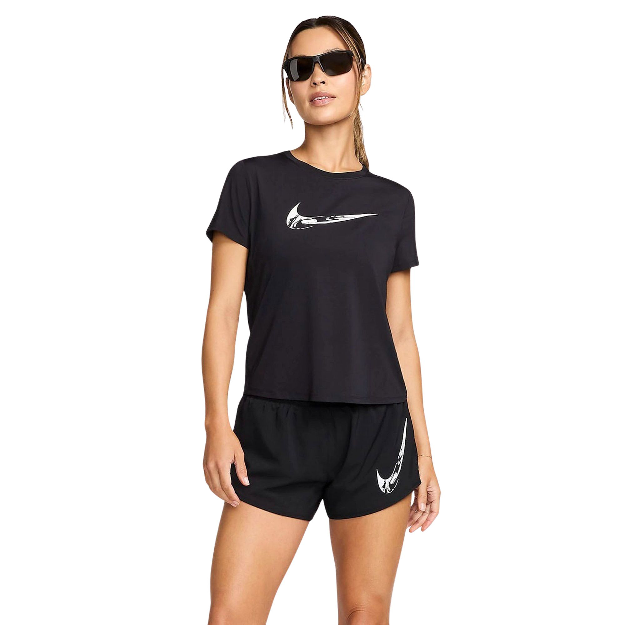 Nike One Dri-FIT Swoosh Shirt Dames