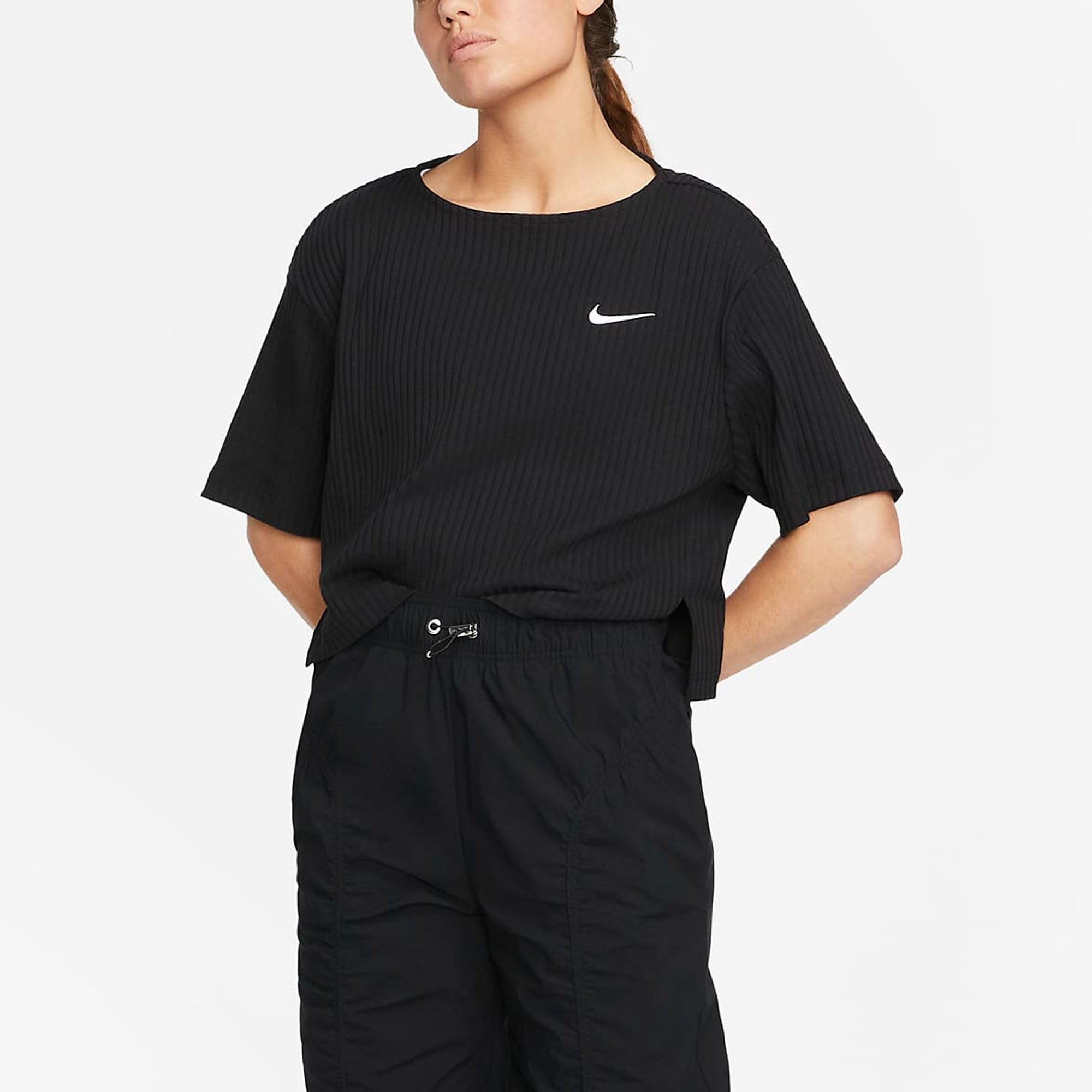 Nike Sportswear Rib Jersey Shirt Dames