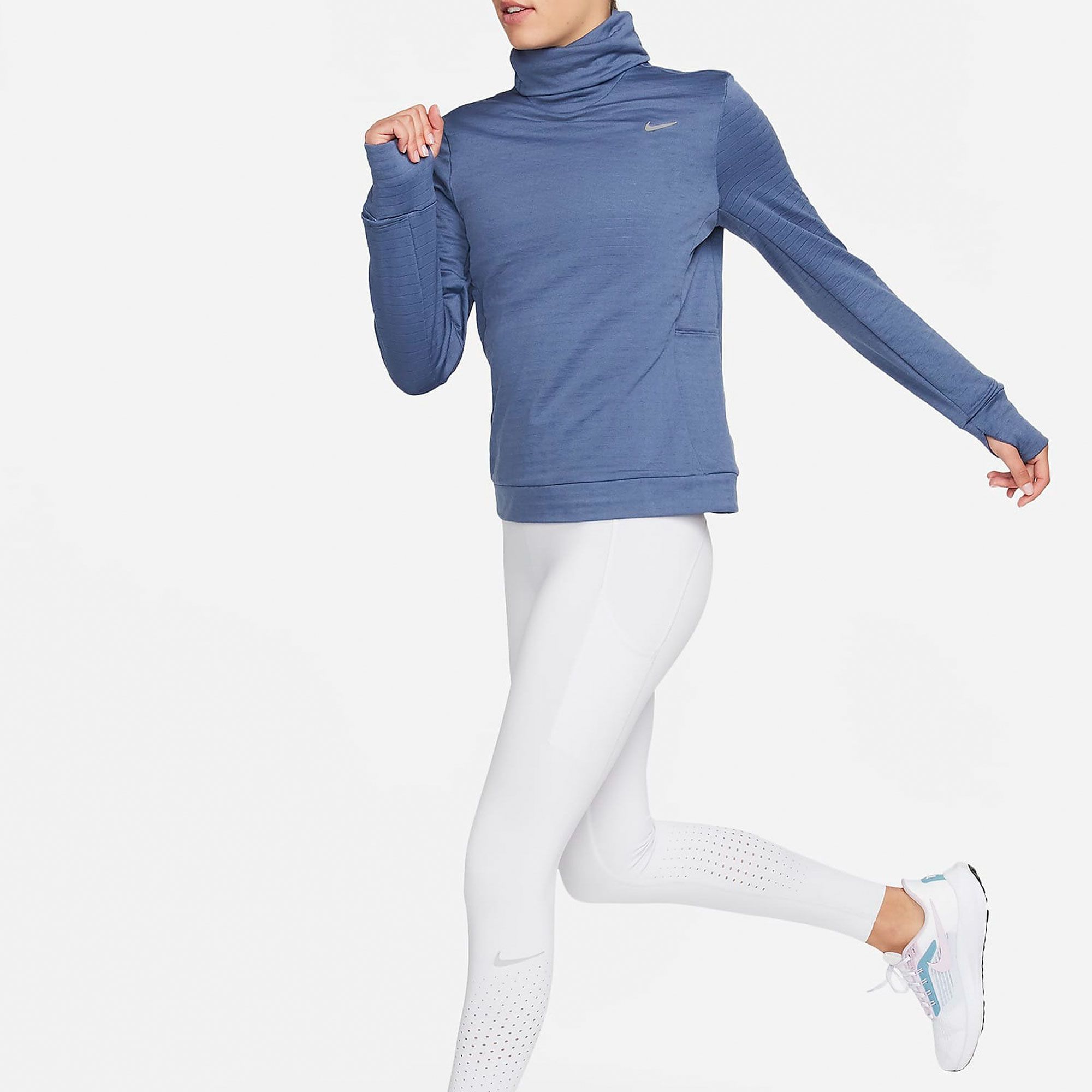 Nike Therma-FIT Swift Turtleneck Top Dames