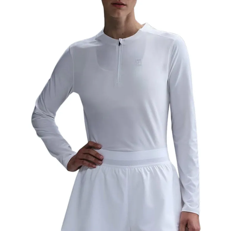 Nike Court Advantage Midlayer Shirt Dames