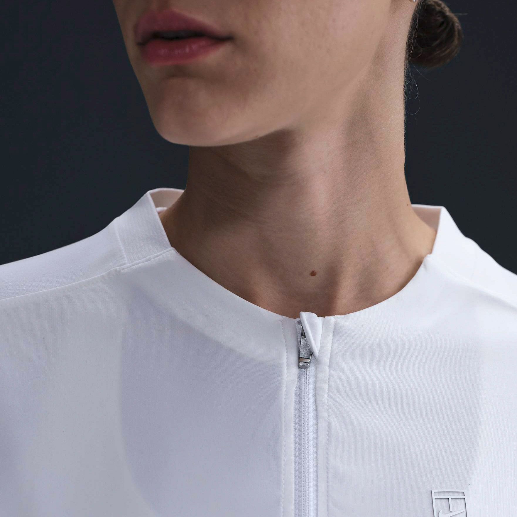 Nike Court Advantage Midlayer Shirt Dames