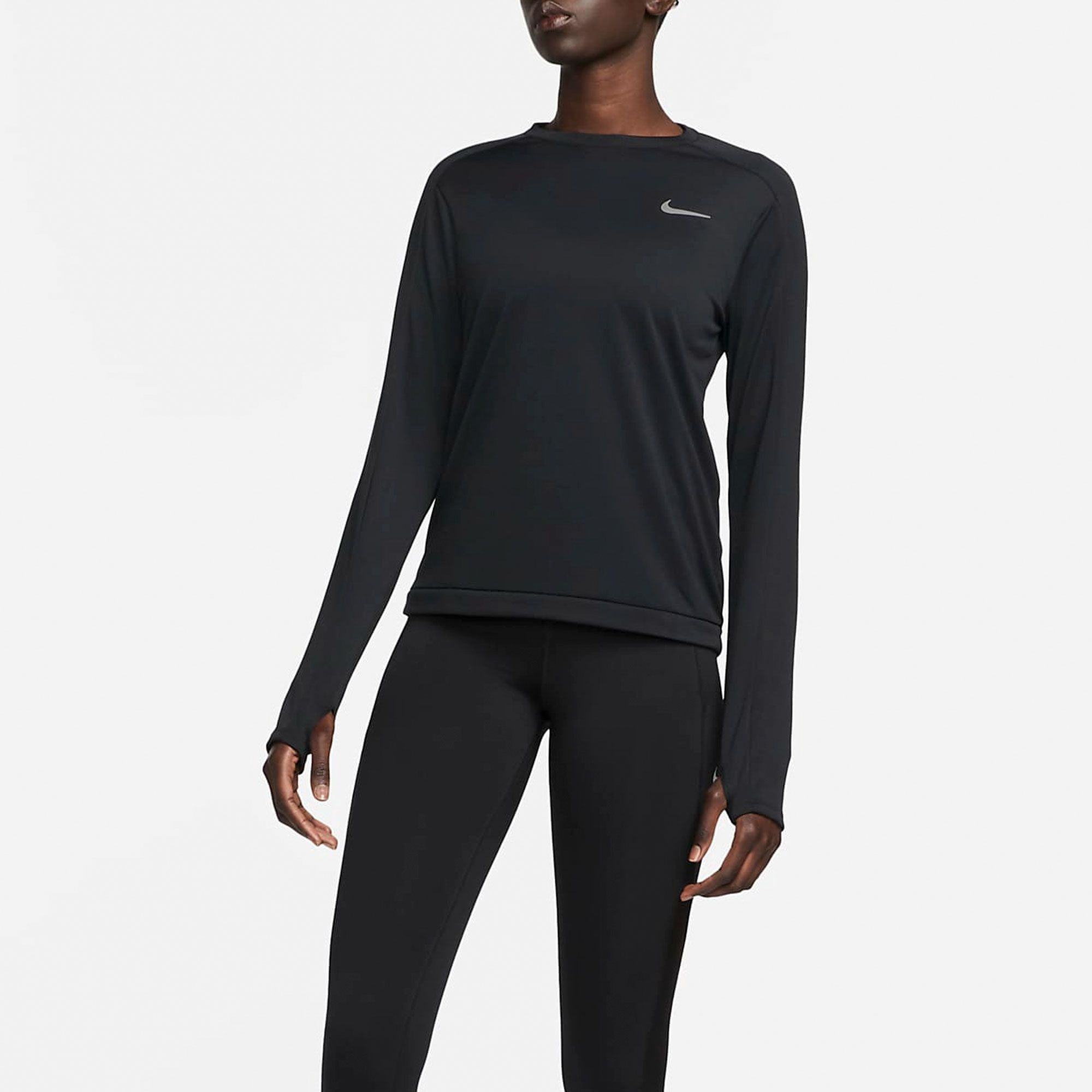 Nike Dri-FIT Pacer Crew Hardloopshirt Dames