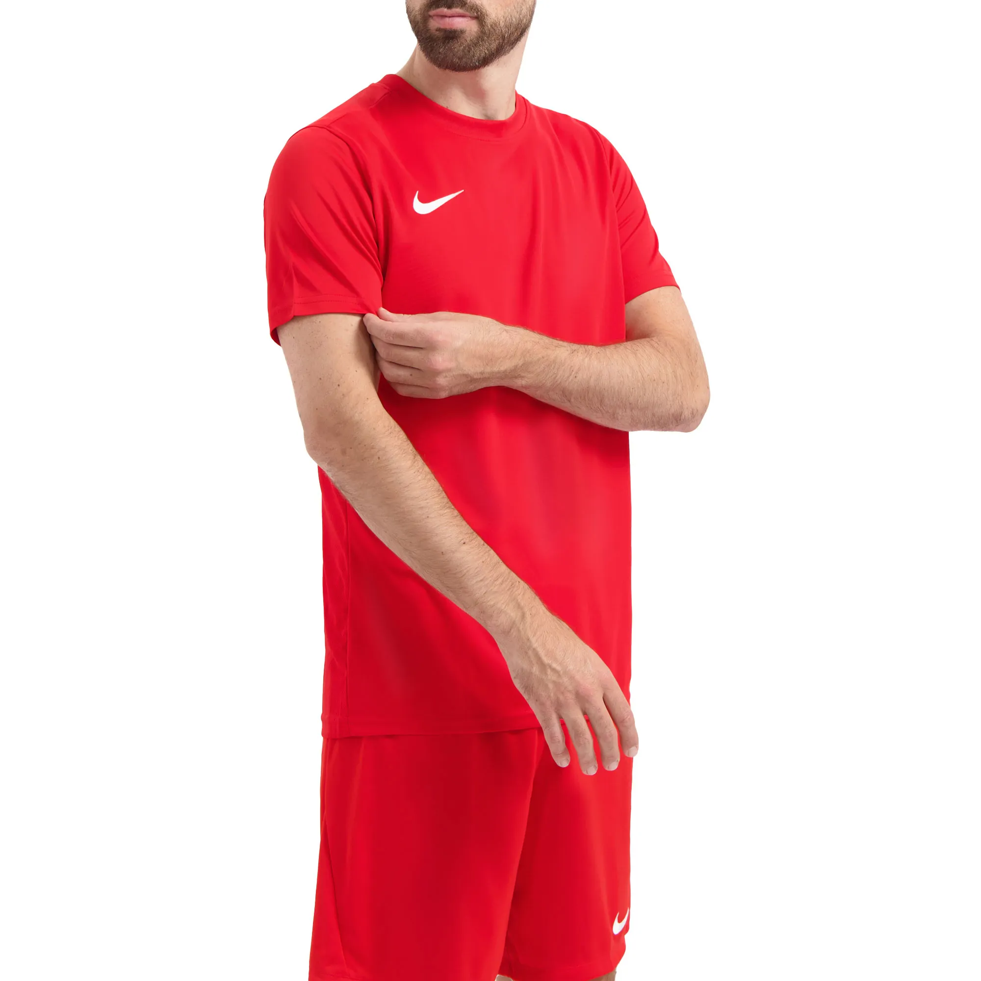 red nike men shirt