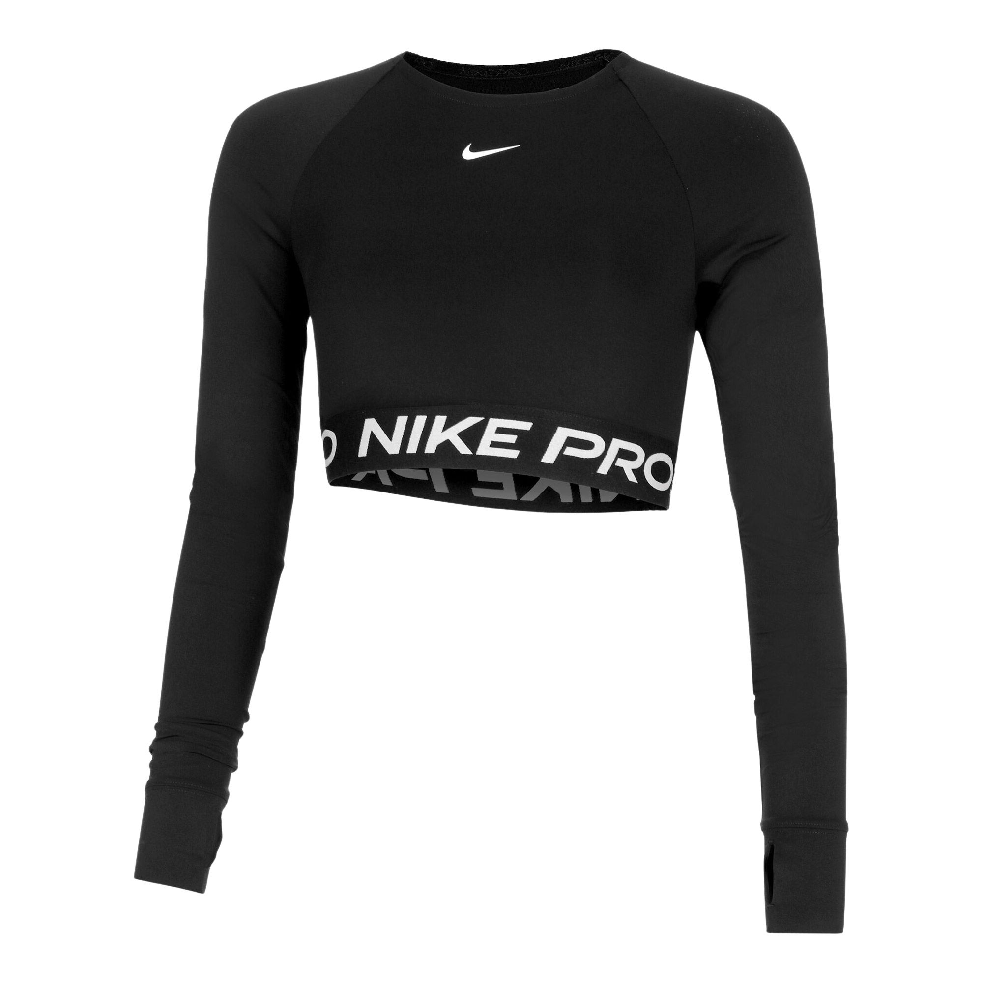 Nike Pro Dri-FIT 365 Cropped LS Shirt Dames