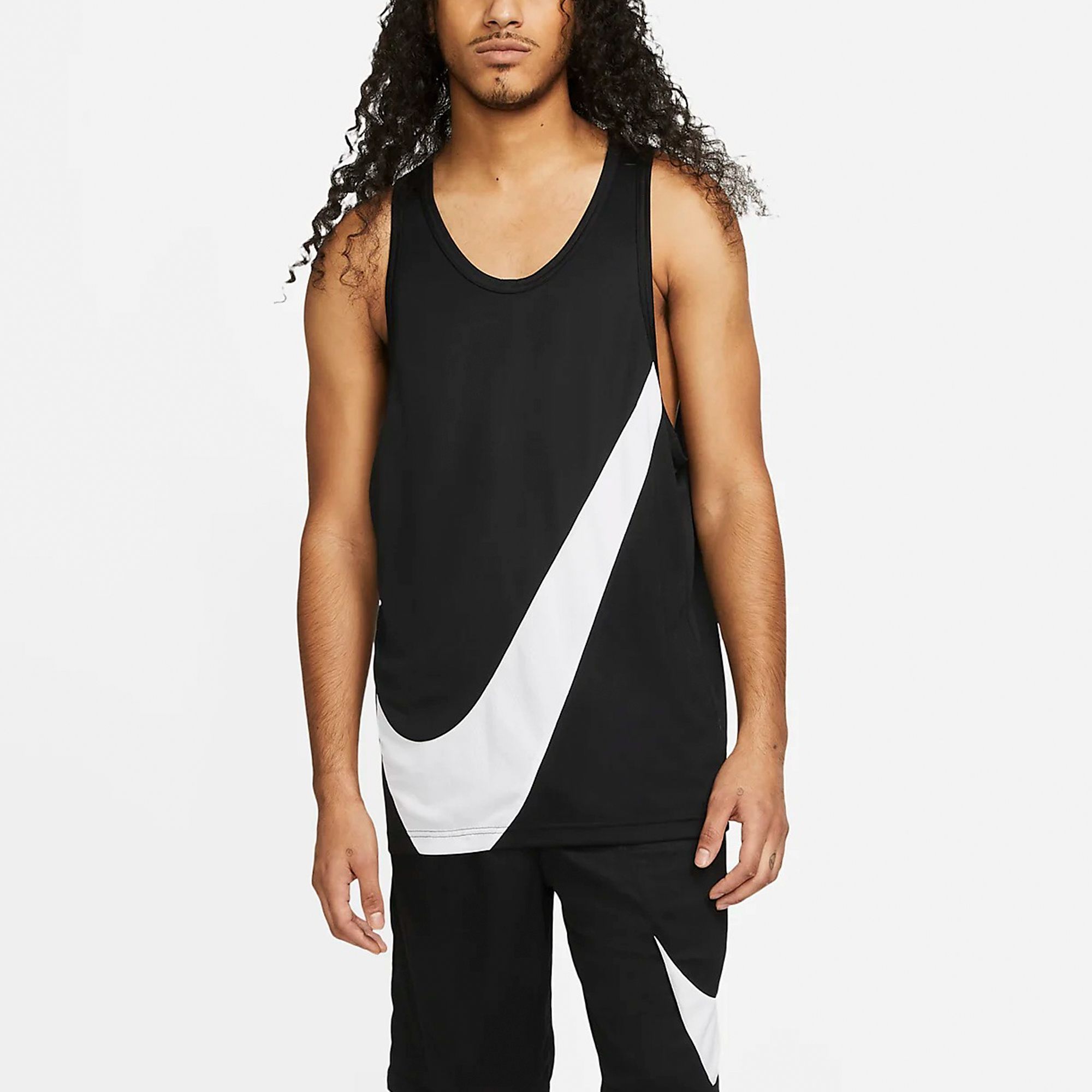 Nike Dri-FIT Crossover Jersey Tanktop Heren