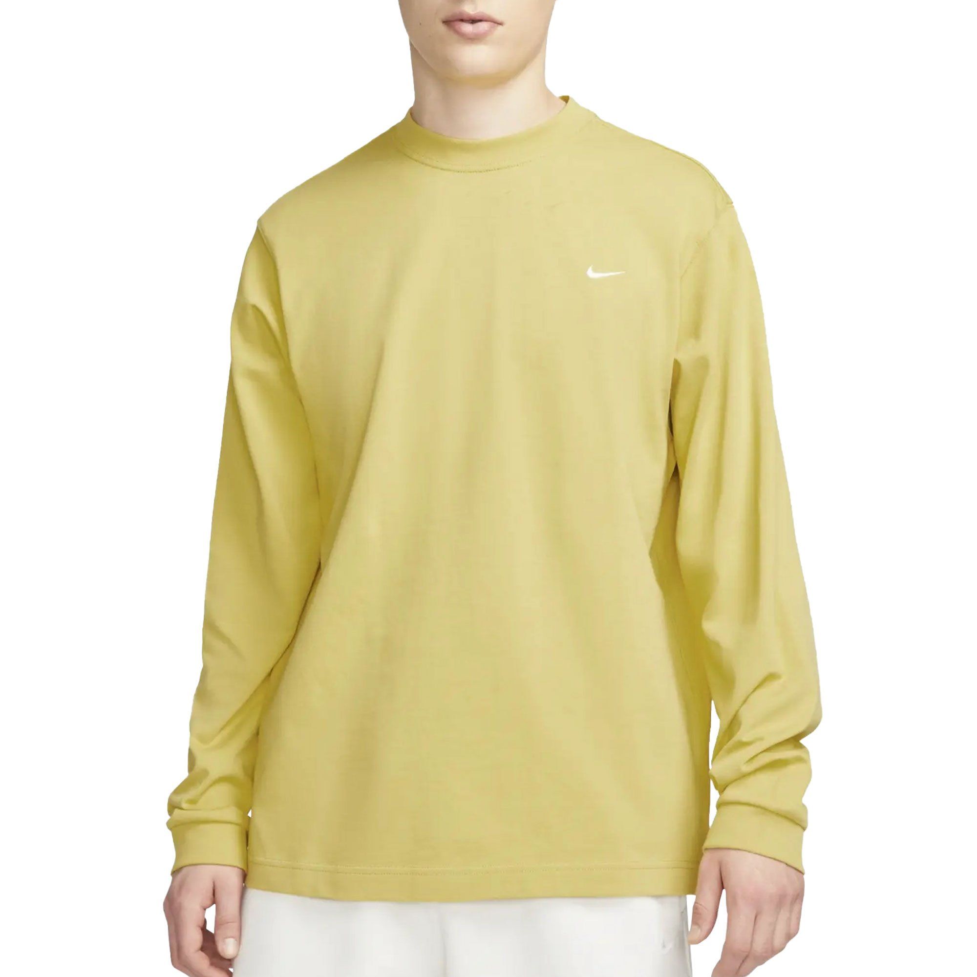 yellow nike long sleeve shirt