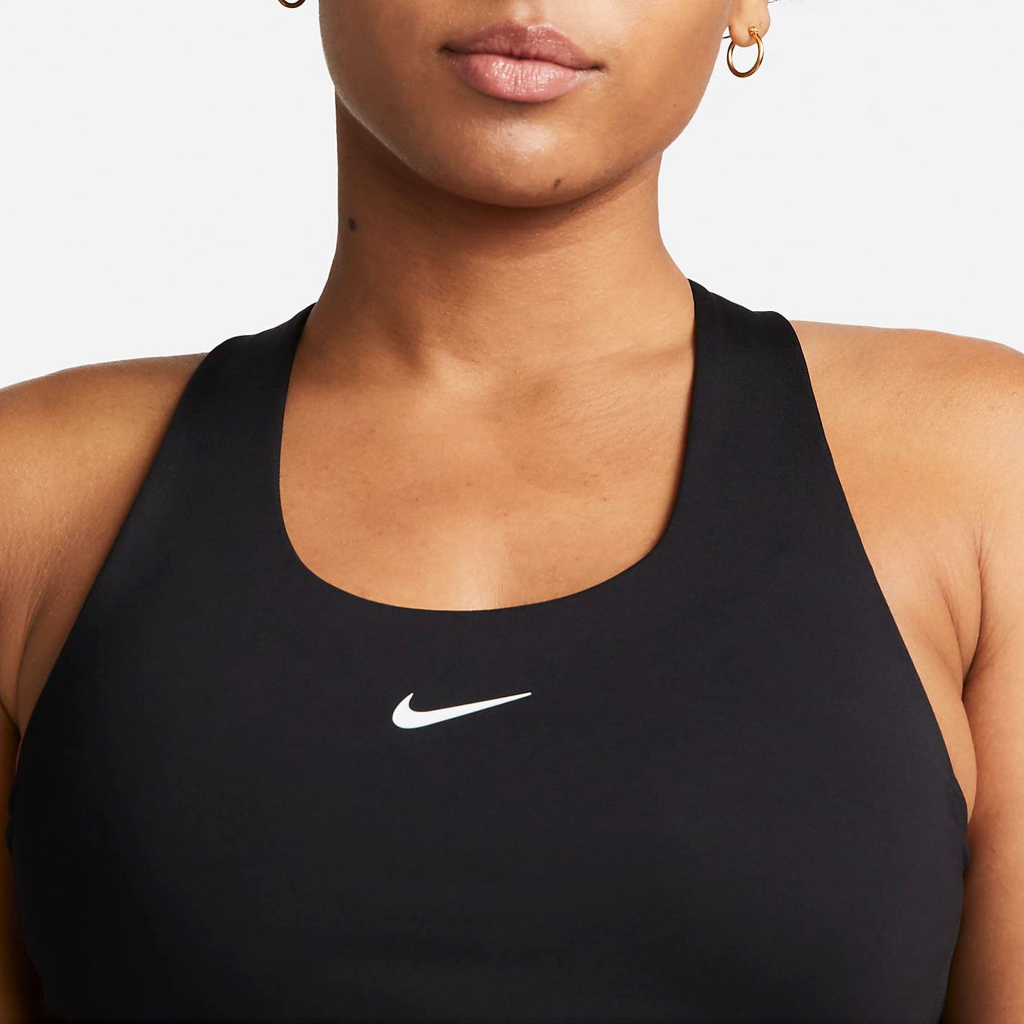 nike dri fit swoosh bra