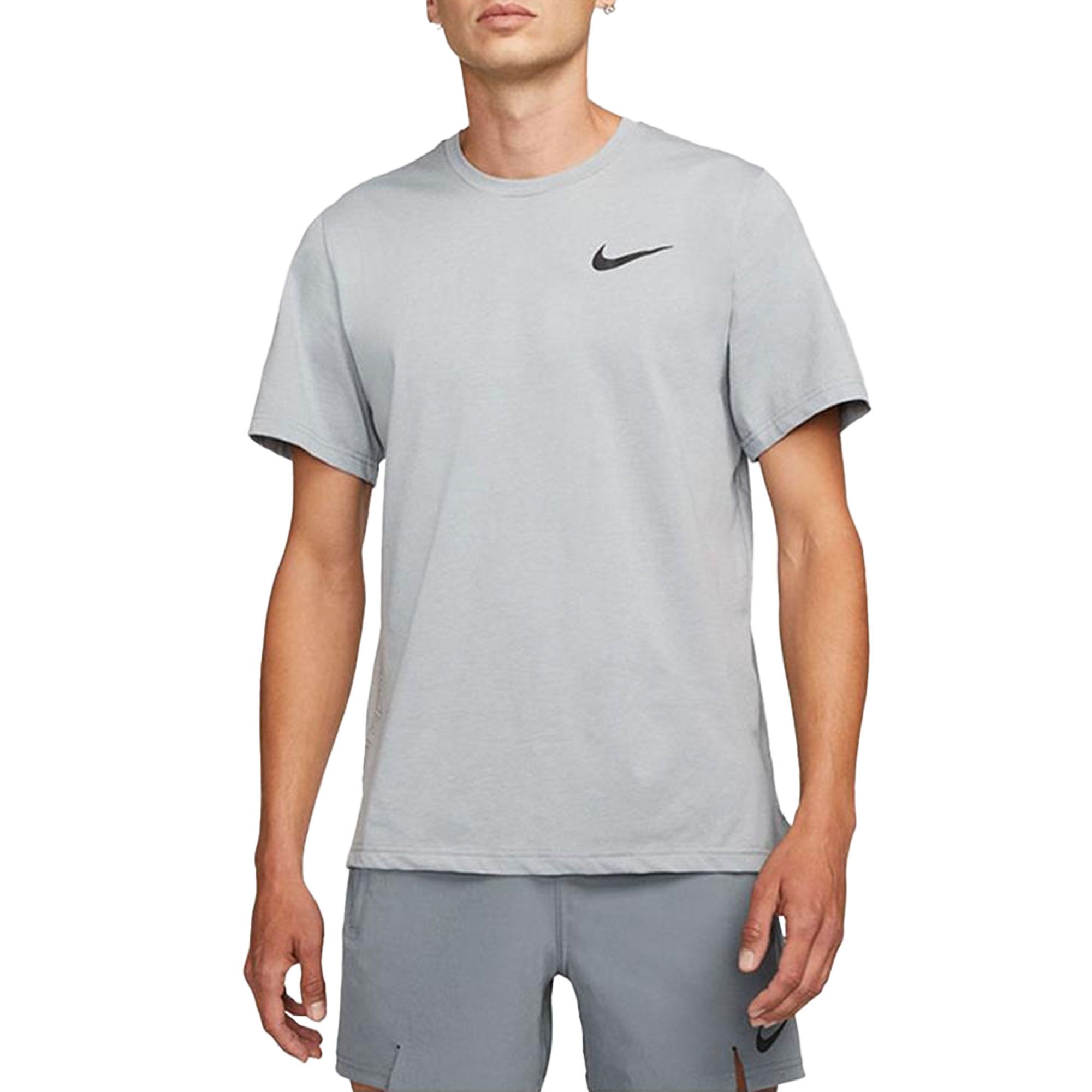 nike gray dri fit shirt