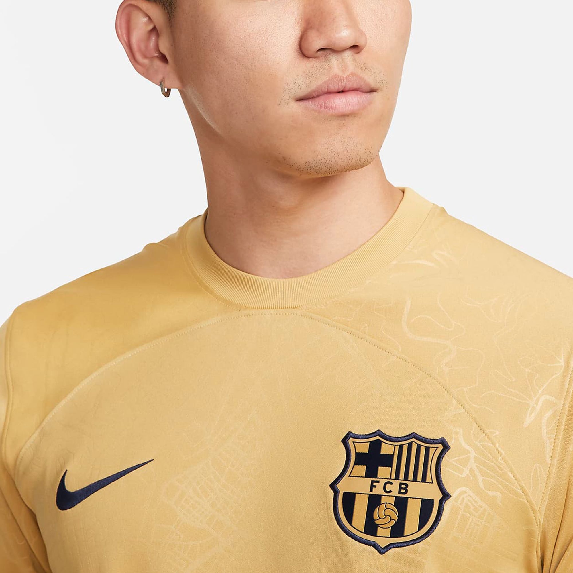 Nike FC Barcelona Stadium Uitshirt Heren