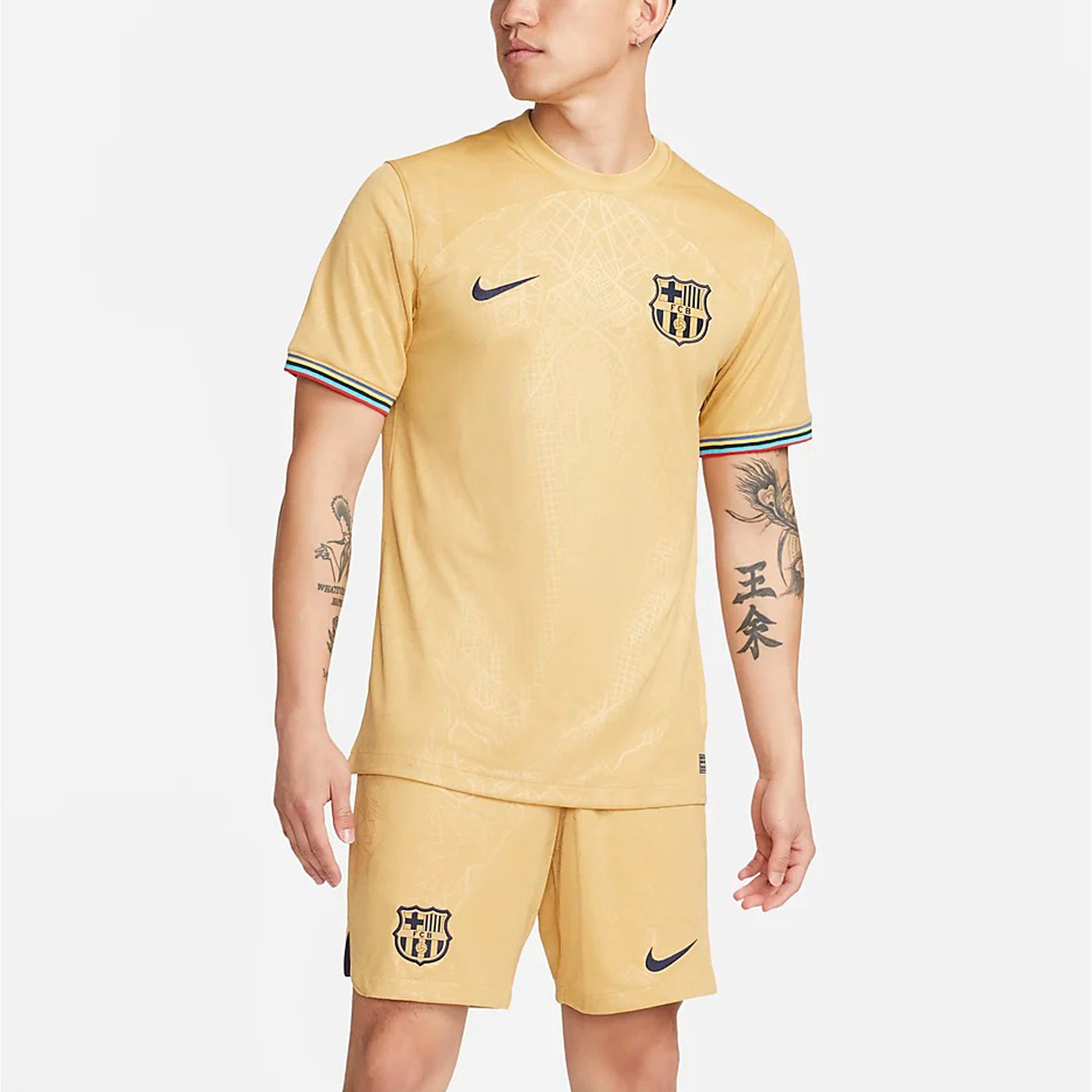 Nike FC Barcelona Stadium Uitshirt Heren