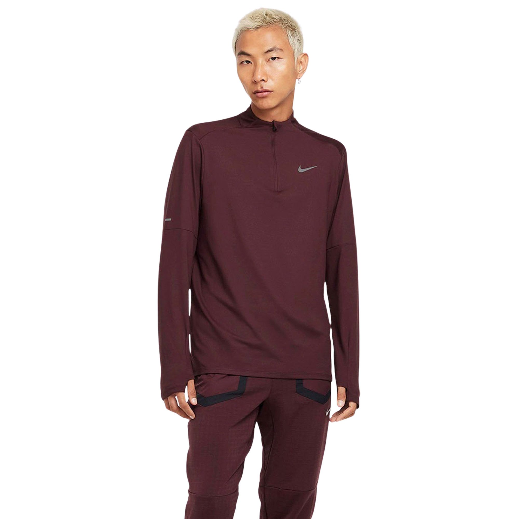 Nike Dri-FIT Element Half-Zip Hardloopshirt Heren