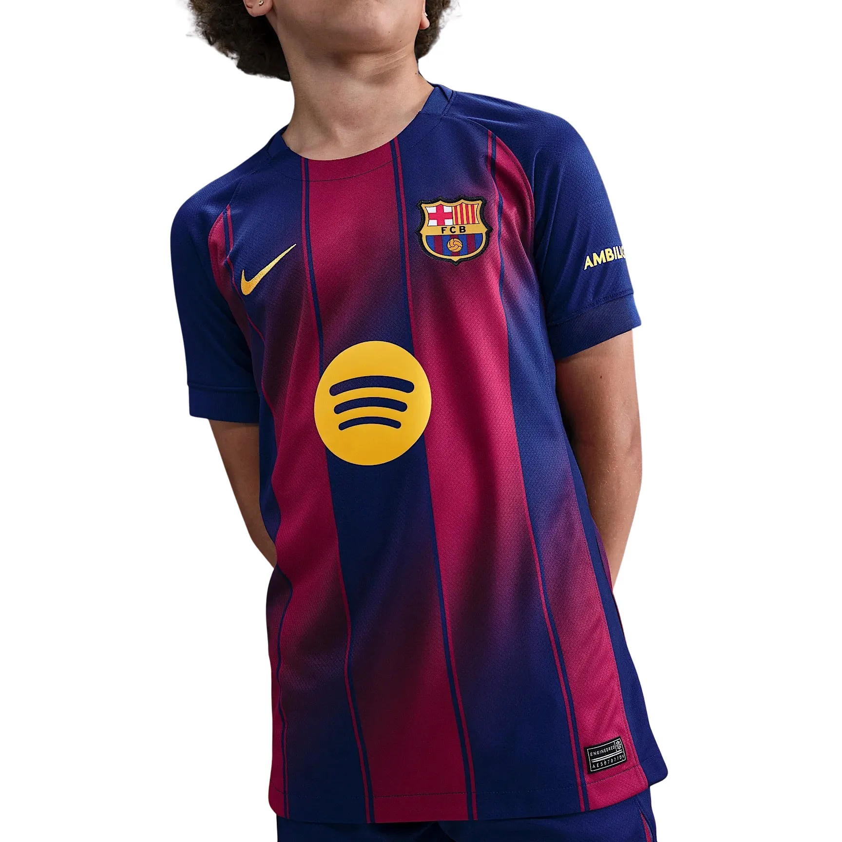 Nike FC Barcelona 2025/26 Stadium Thuis Shirt Junior
