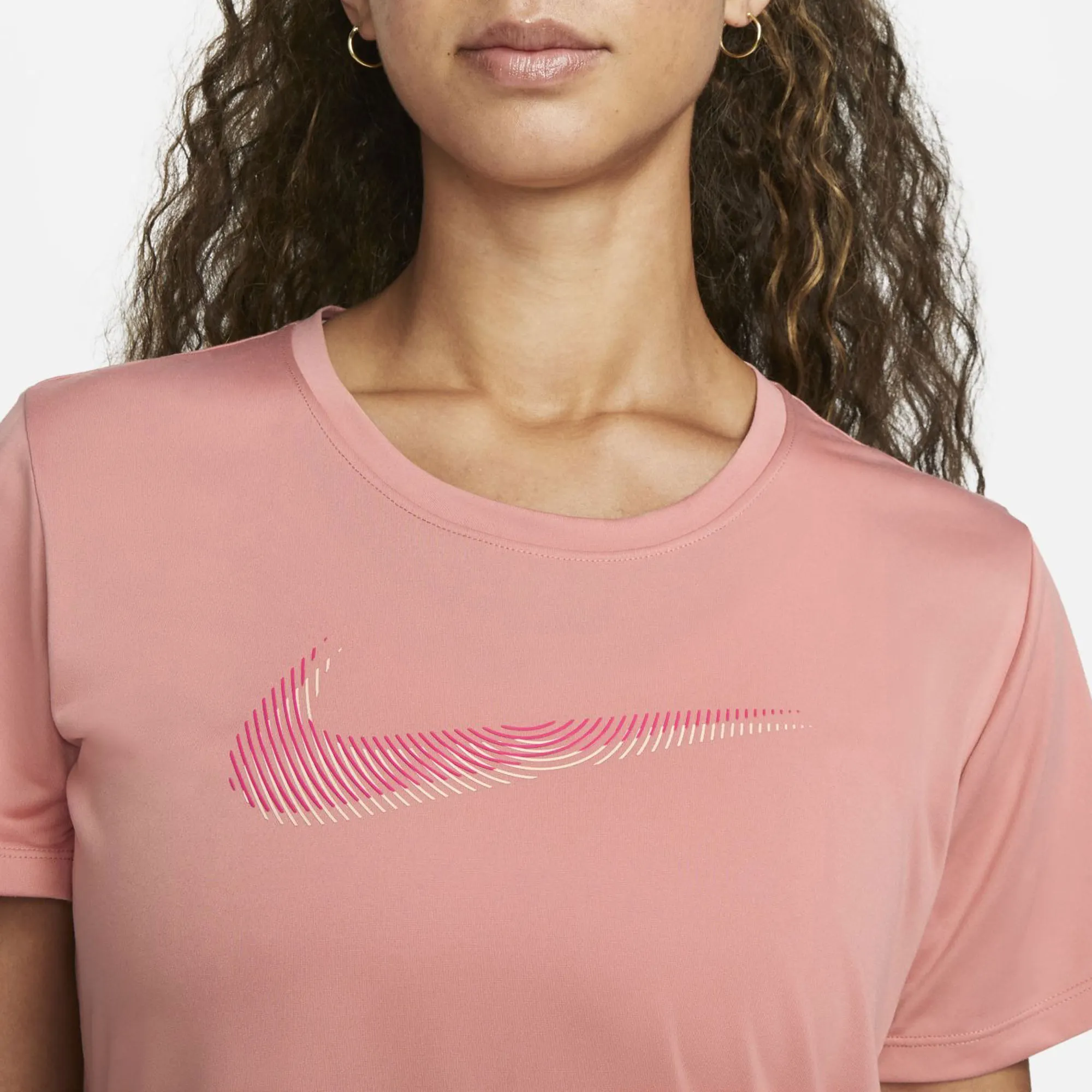 Nike Dri-FIT Swoosh Running Shirt Dames