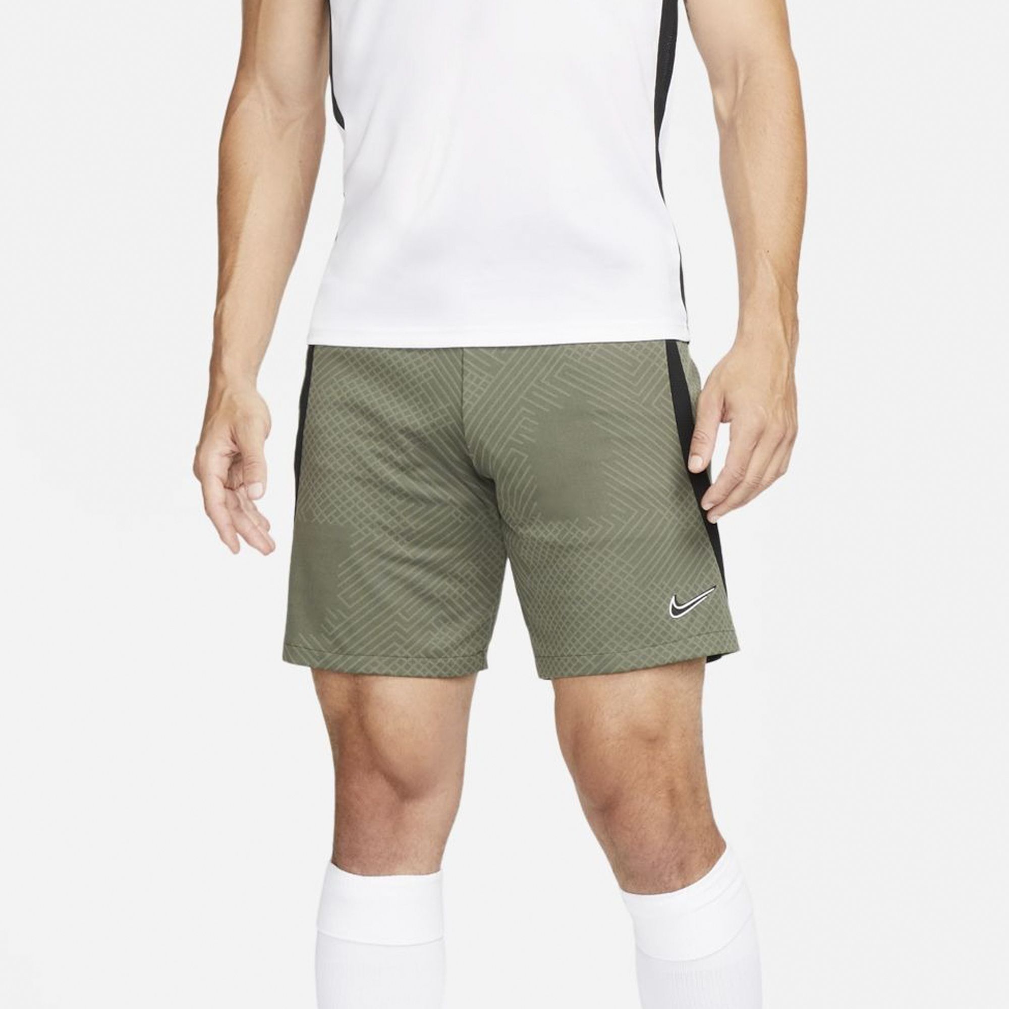 nike dri fit strike shorts green