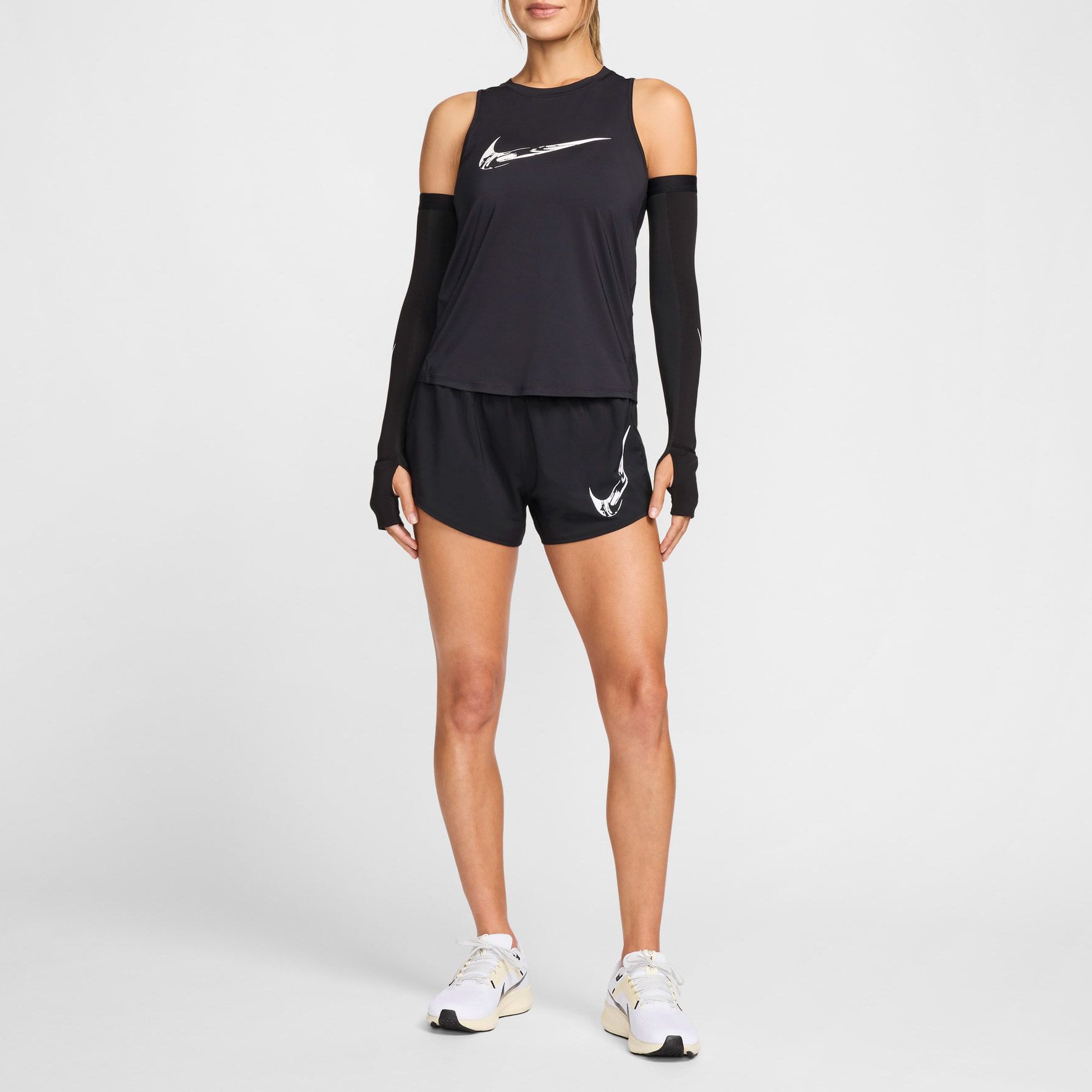 nike shorts women set
