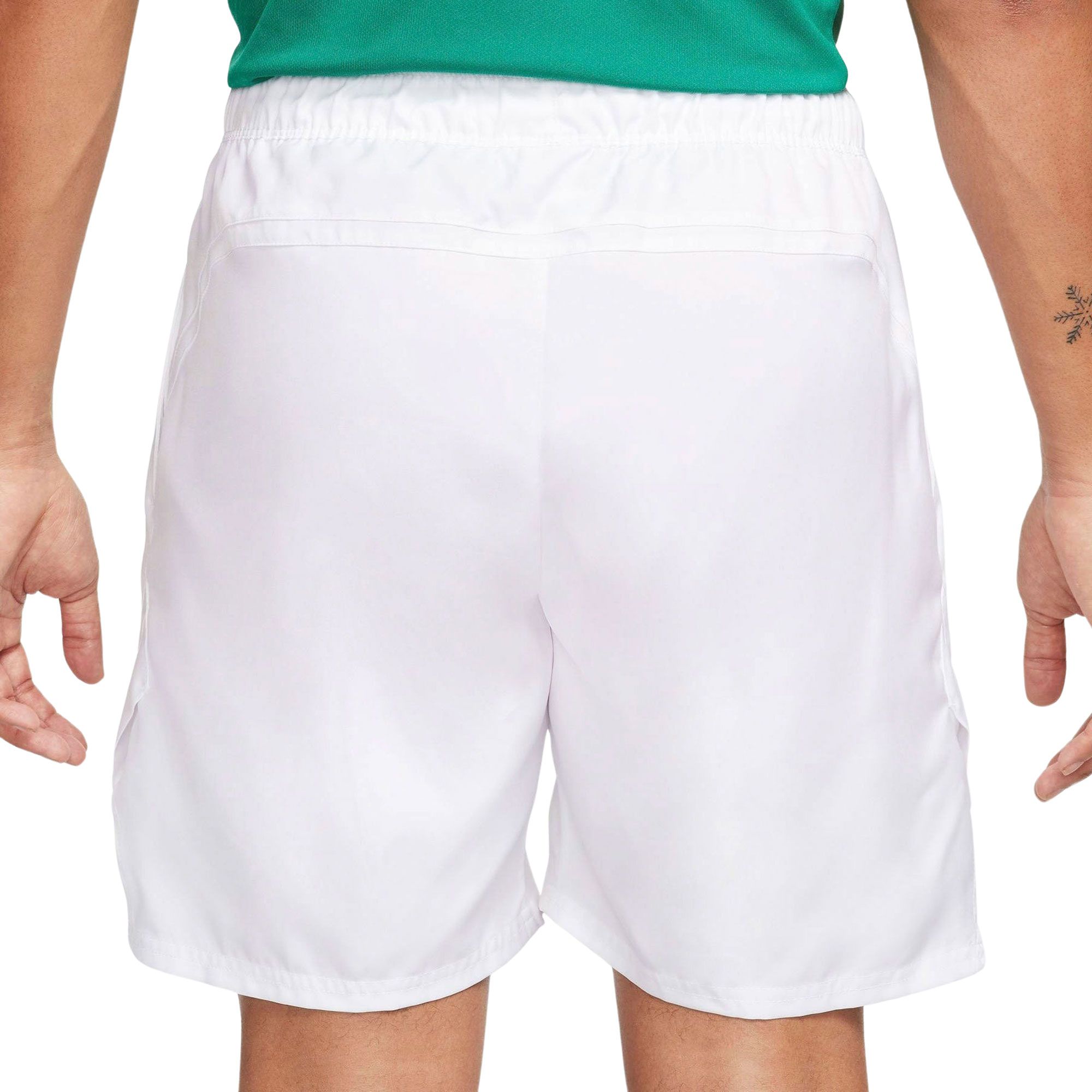 nike dri fit shorts mens white