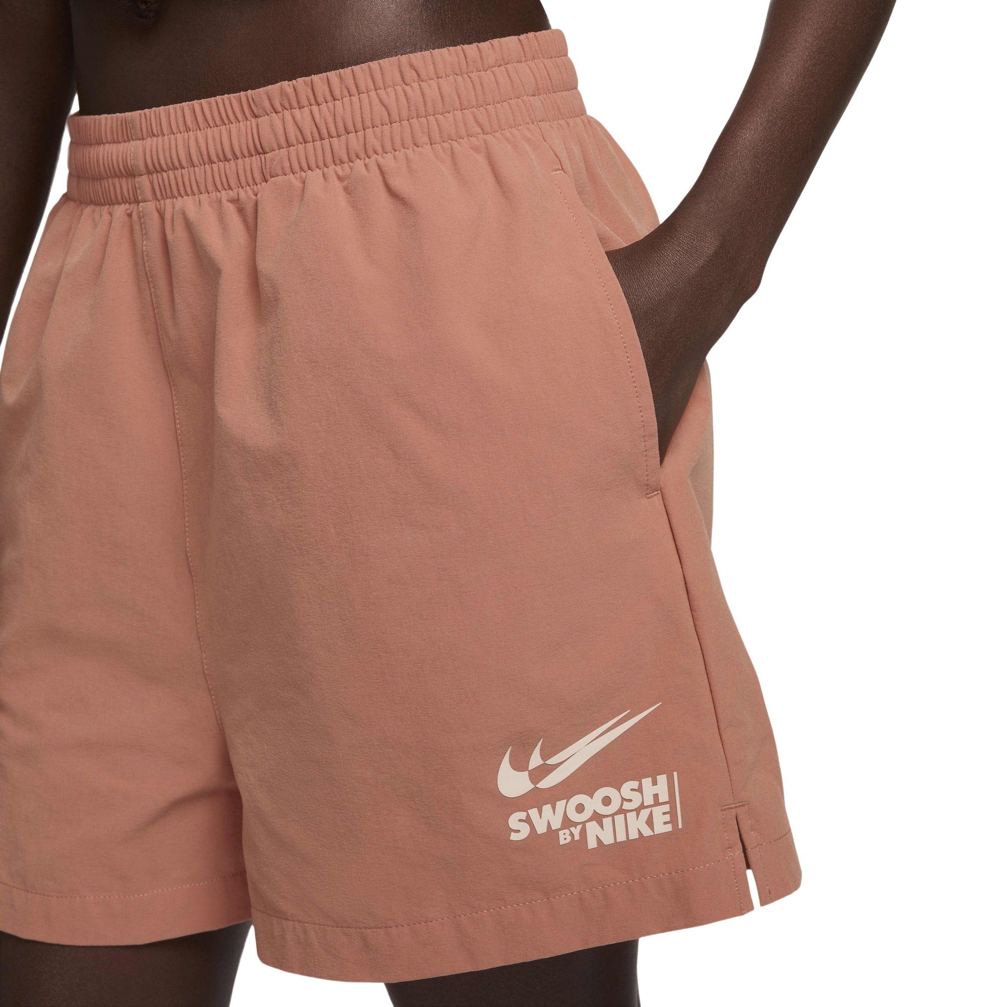 women's woven shorts nike sportswear swoosh