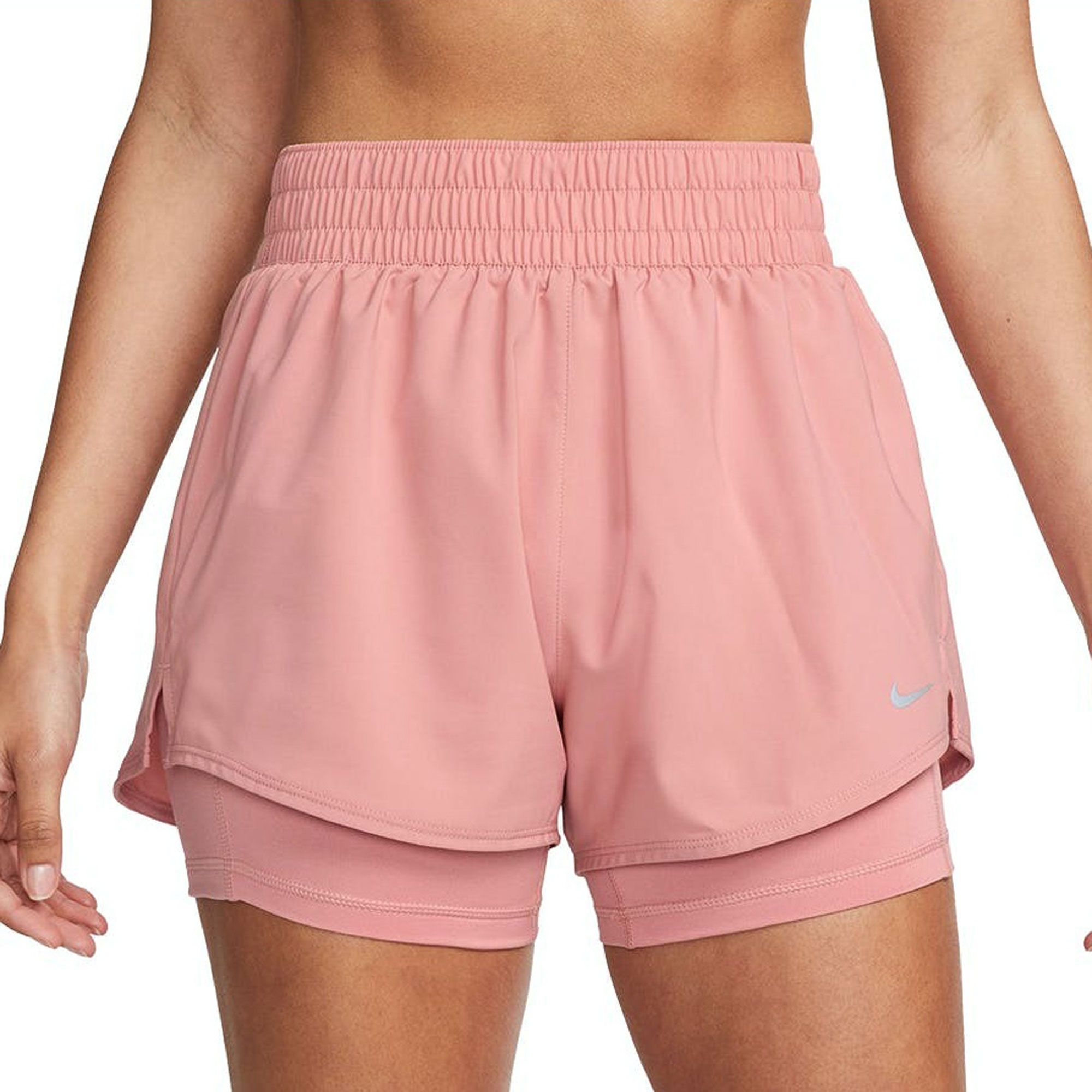 nike dri fit shorts womens pink