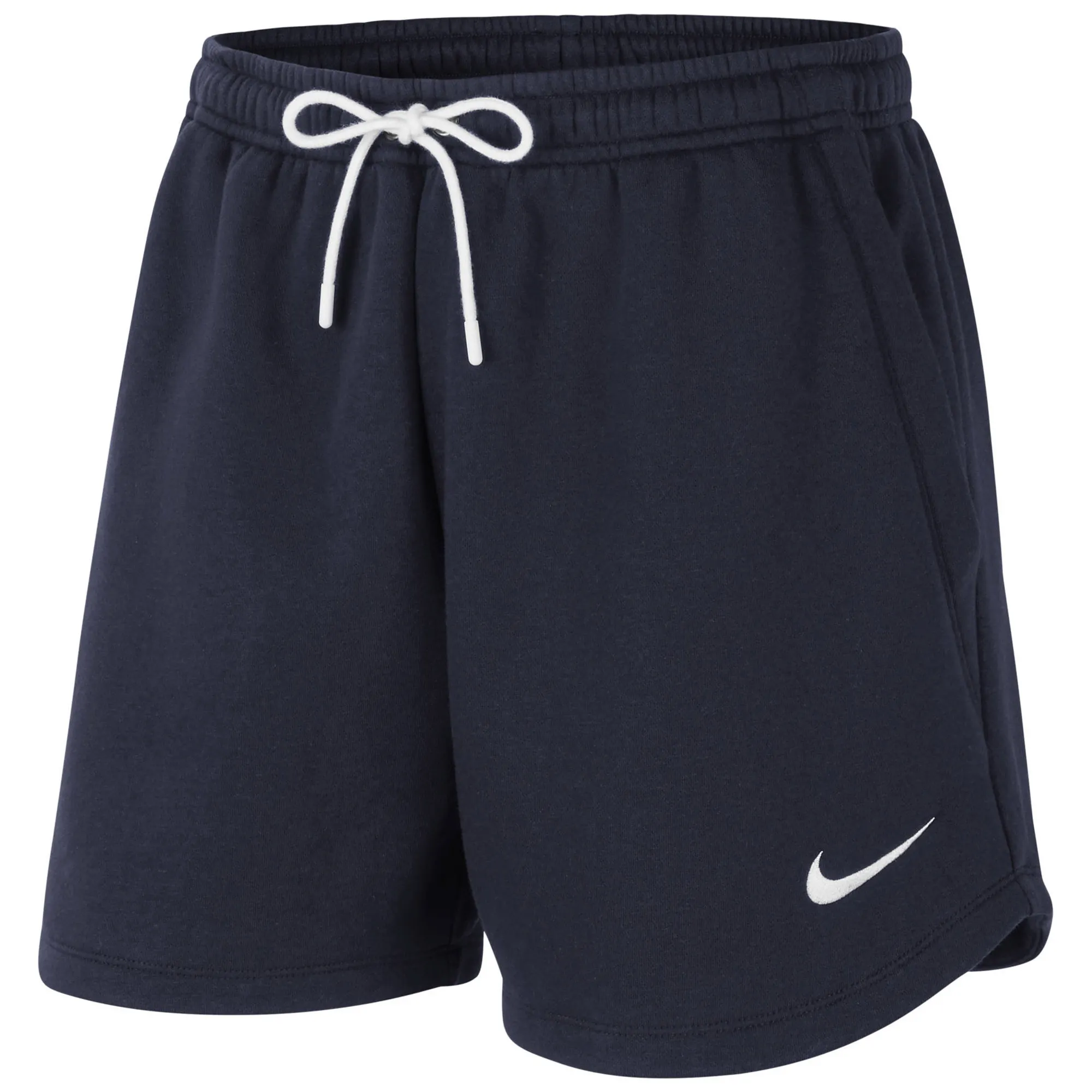 nike fleece logo shorts
