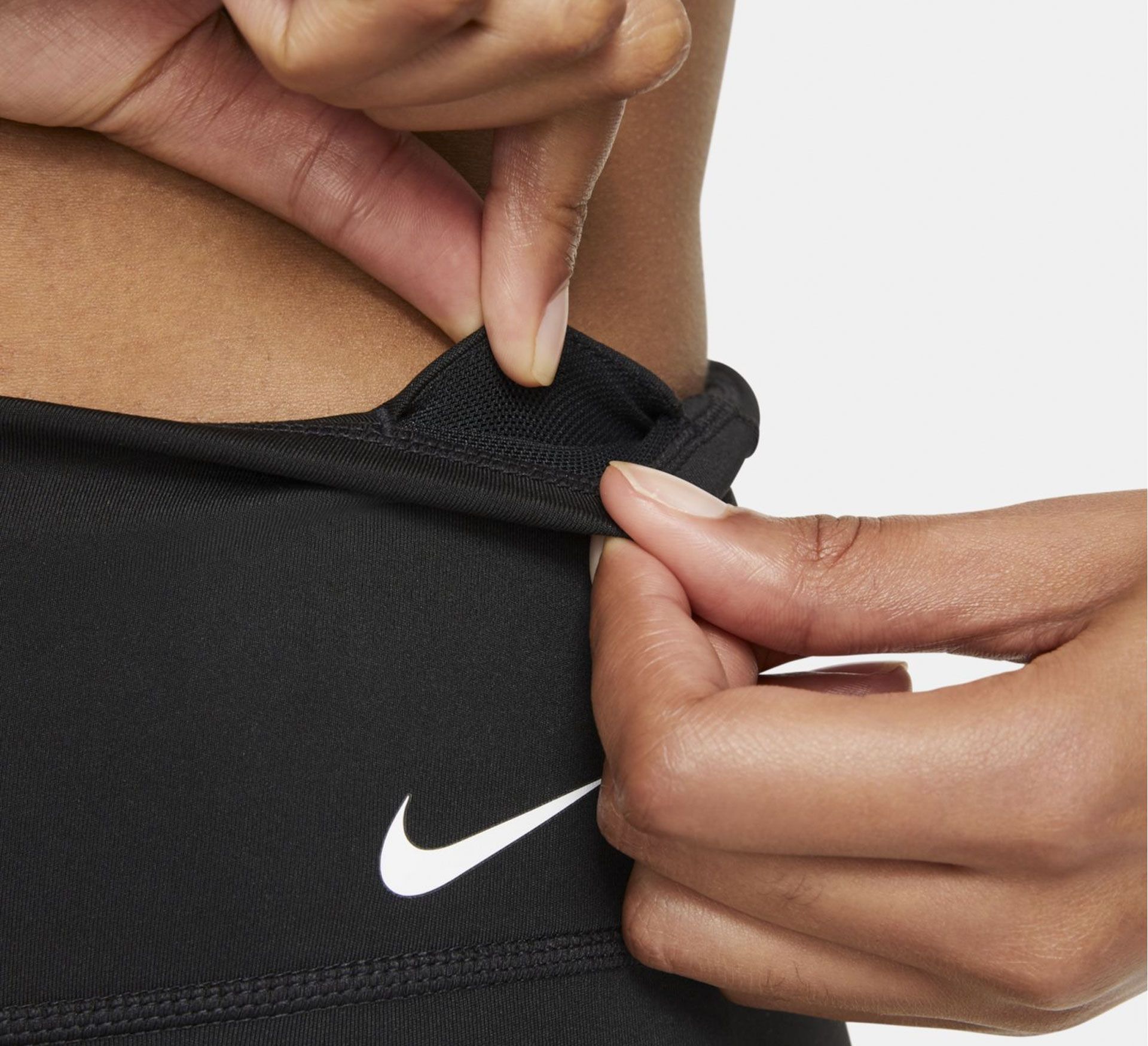 nike one tight fit shorts