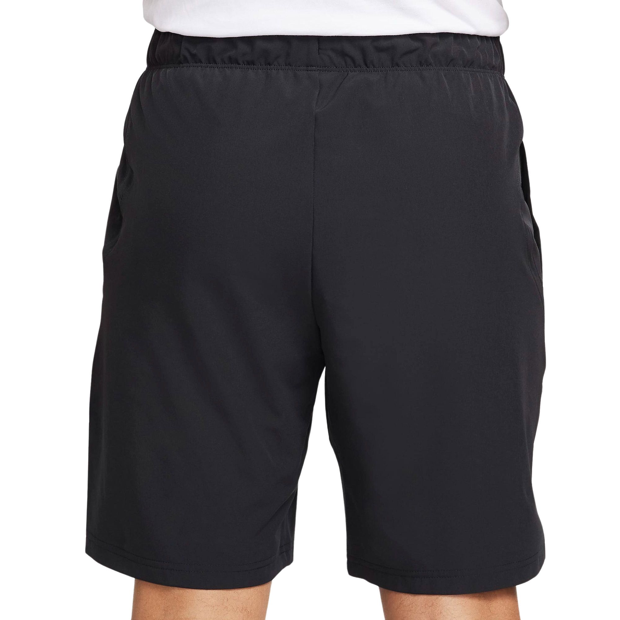 nike court shorts black