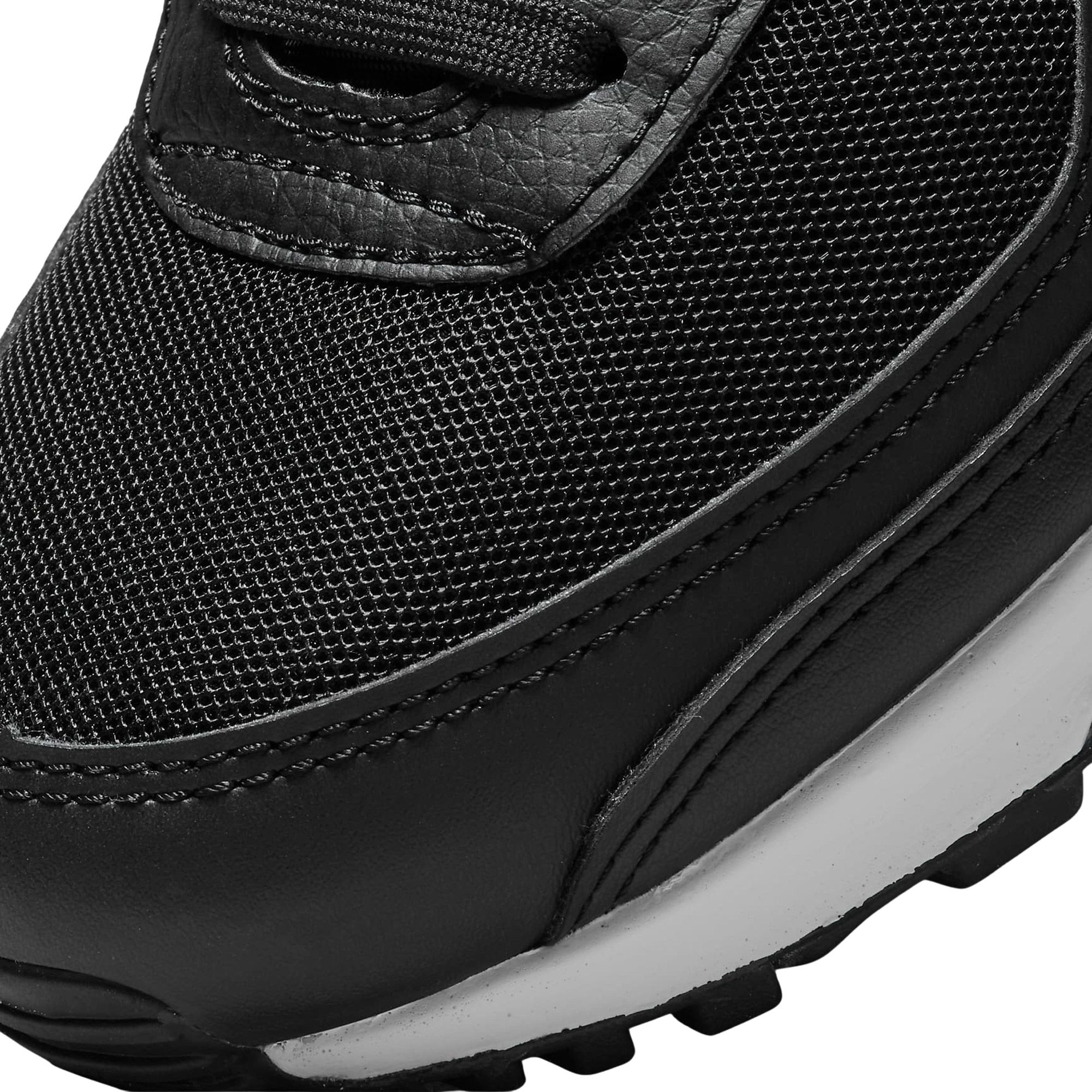 nike air max 90 womens black leather