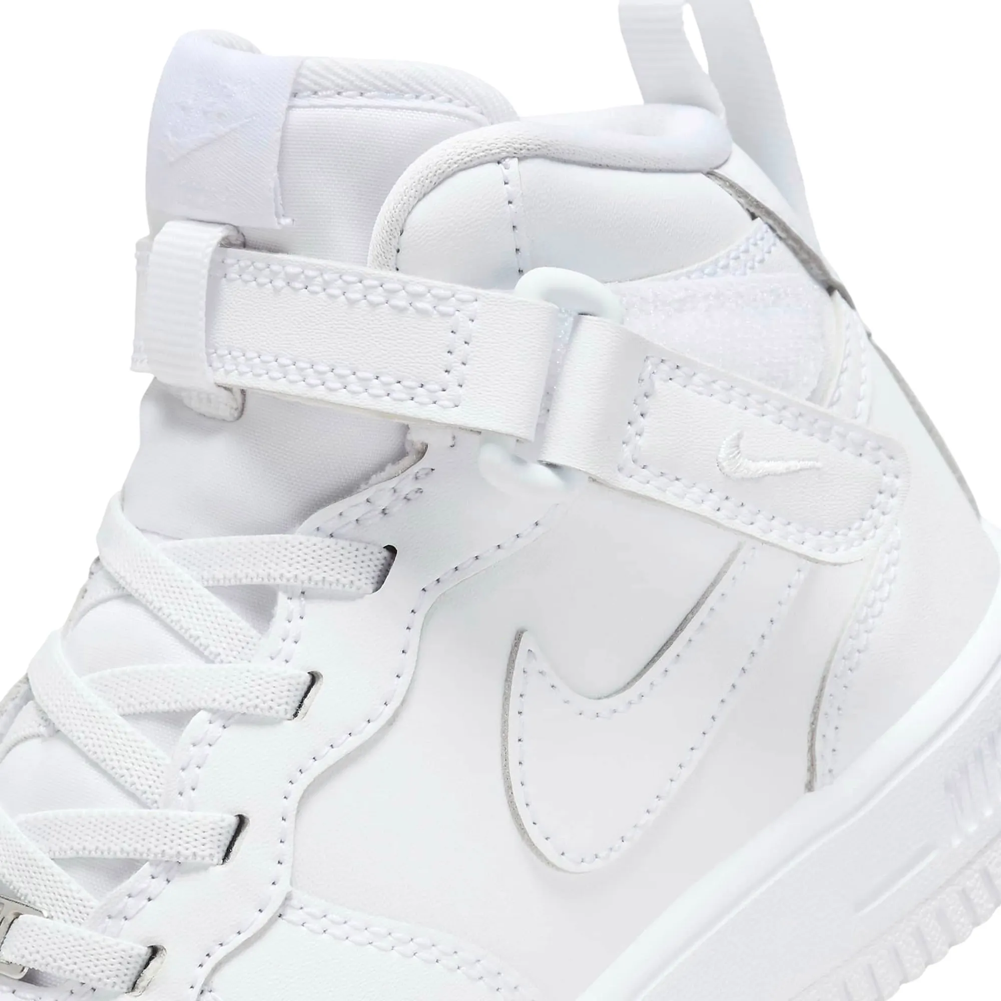 white high top air force junior