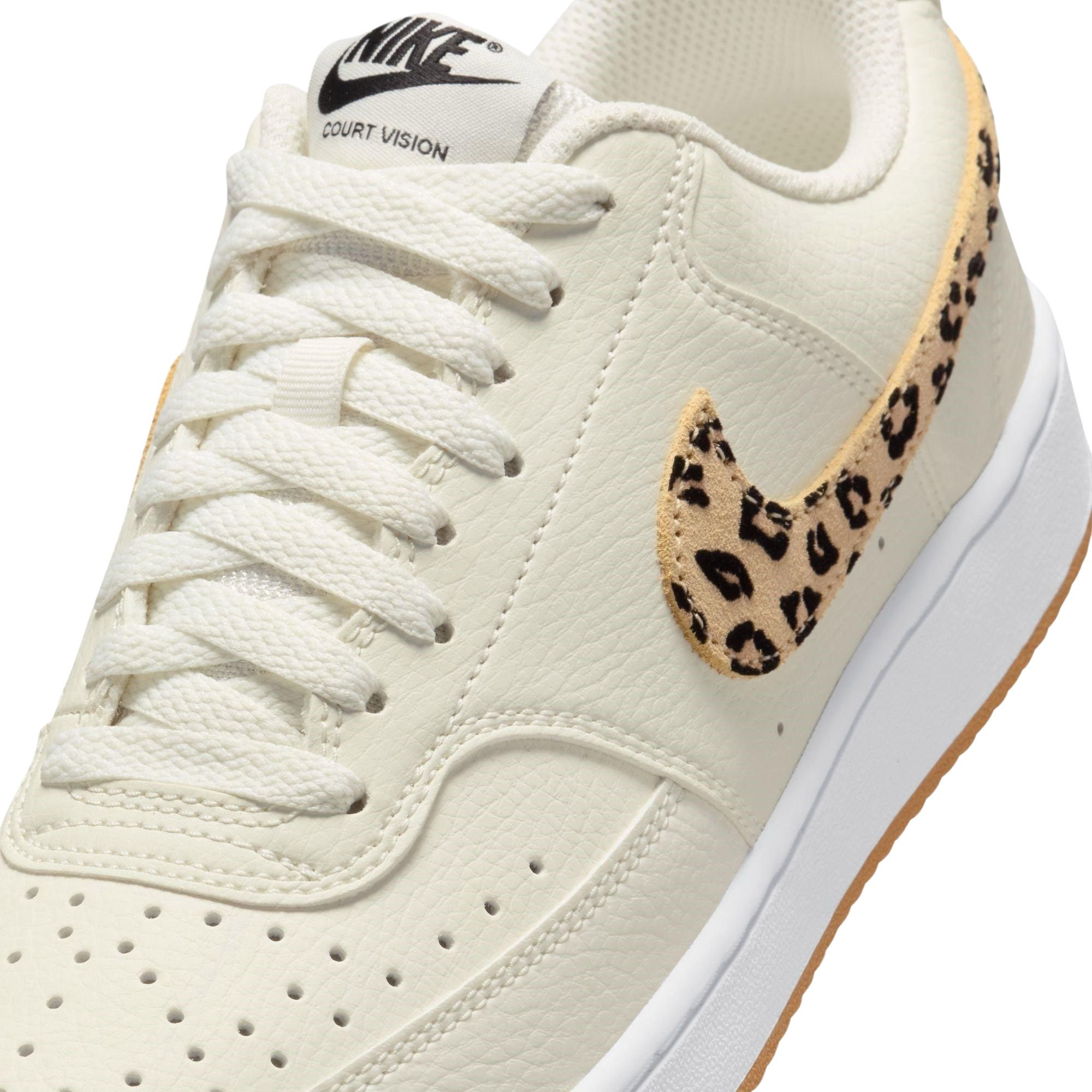 court vision low sneaker cheetah