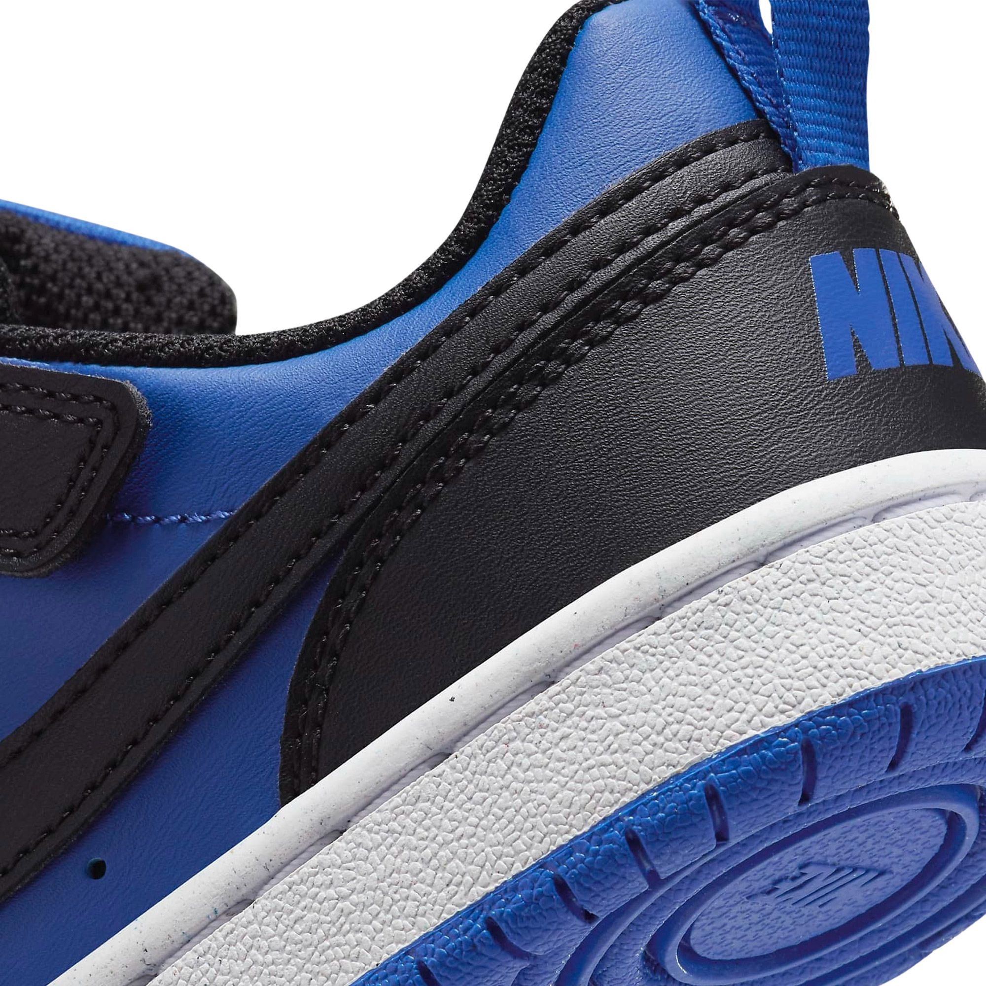 nike court borough low blauw