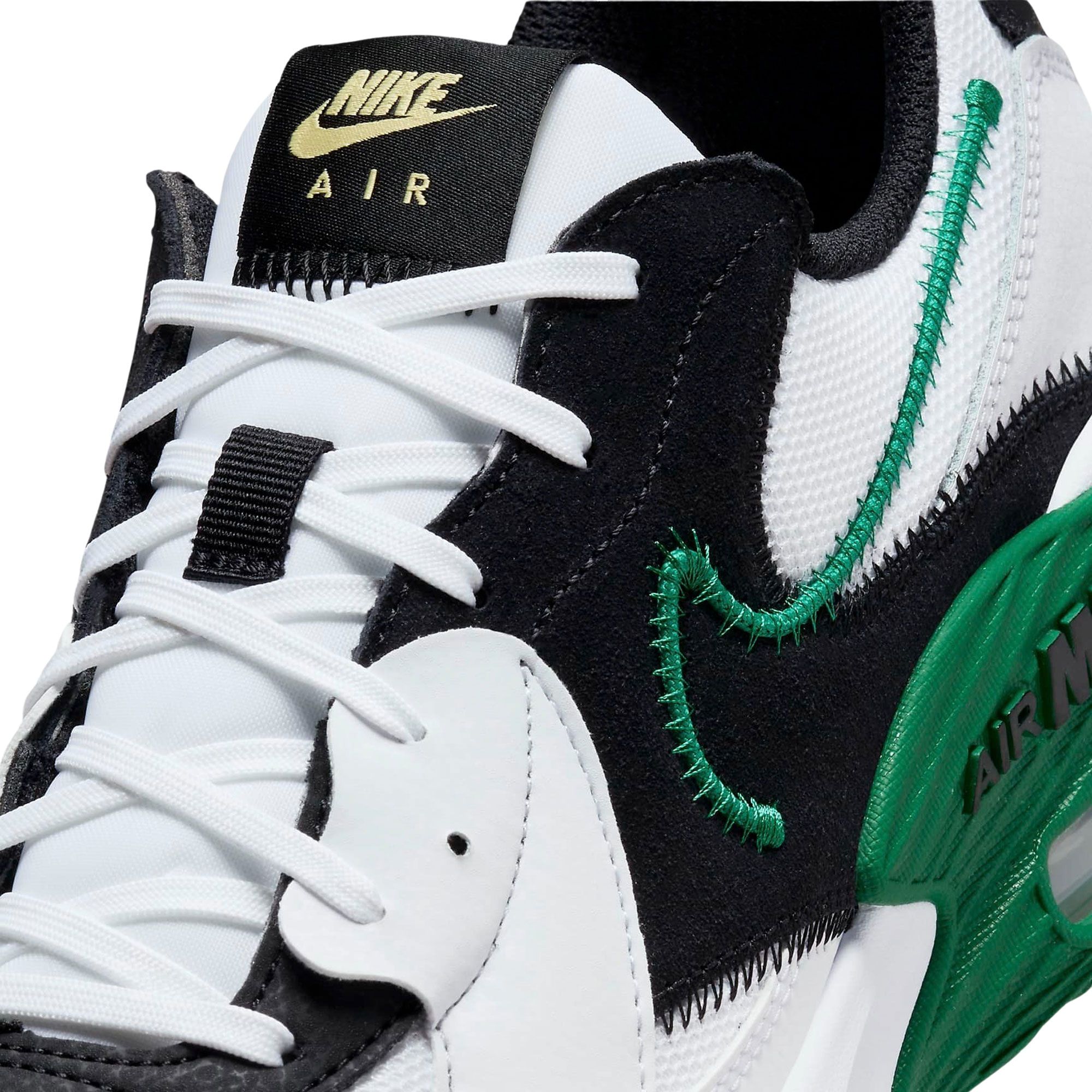 nike air max excee white and green