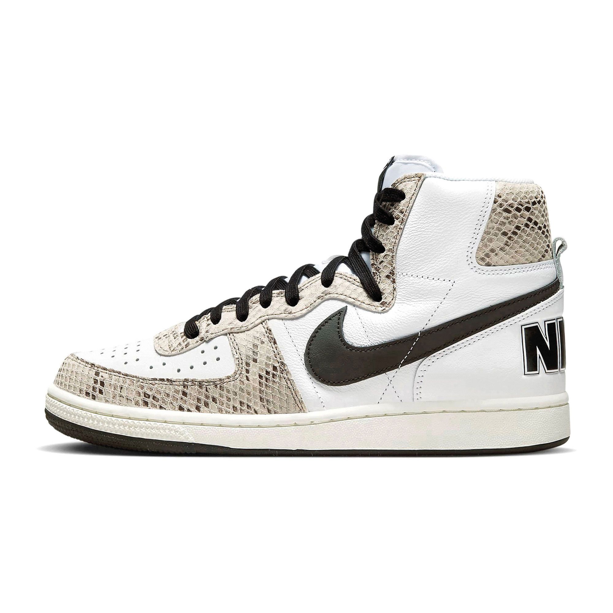 white nike terminator high tops