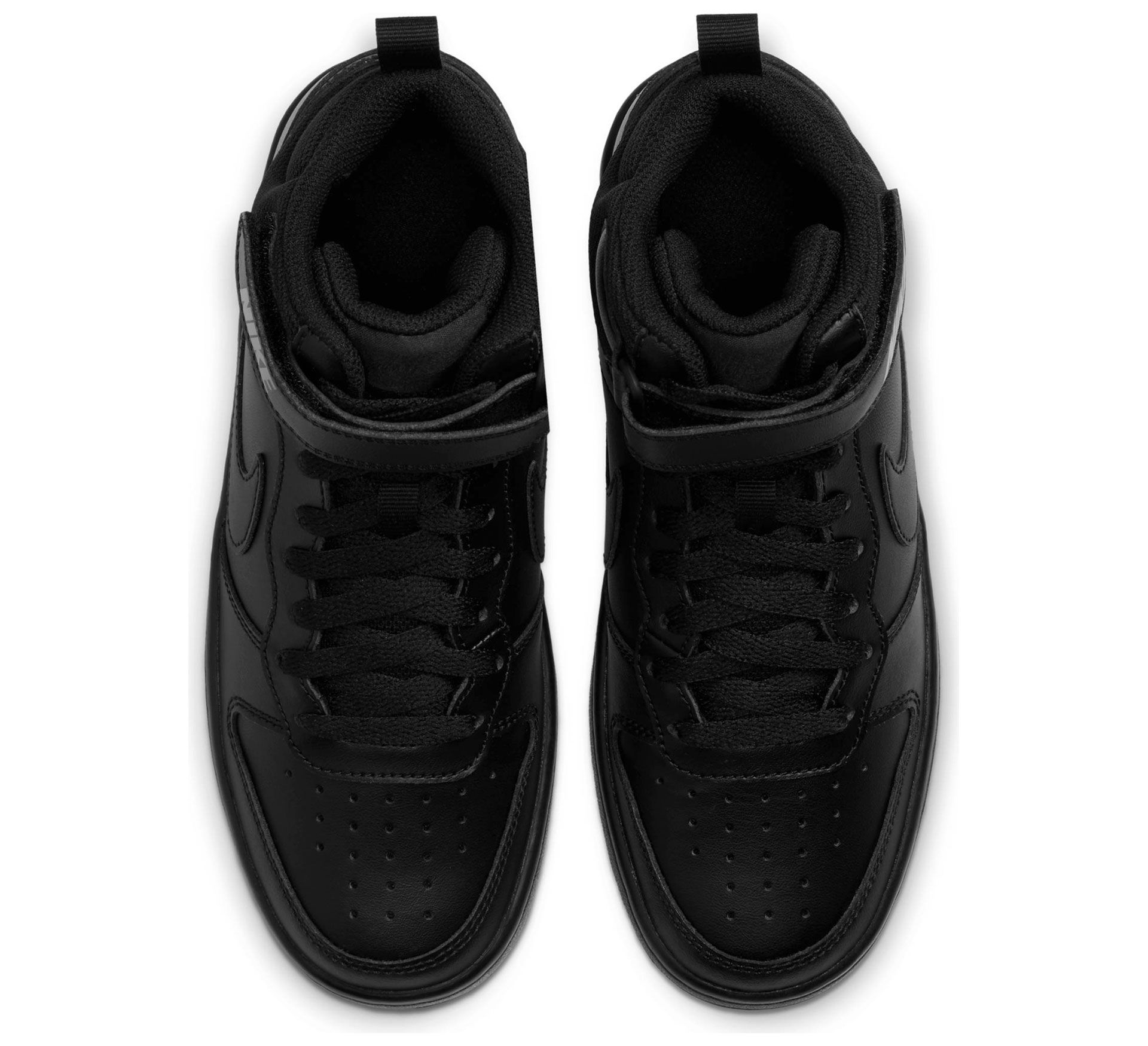 nike court borough mid schwarz