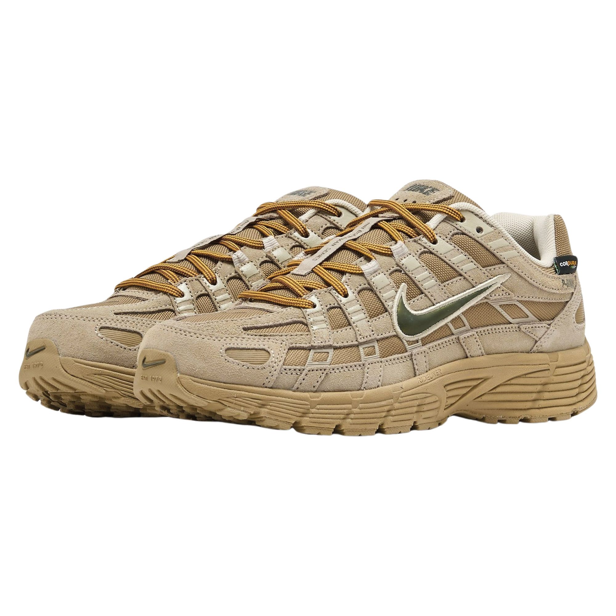 Nike P-6000 herensneaker bruin en beige