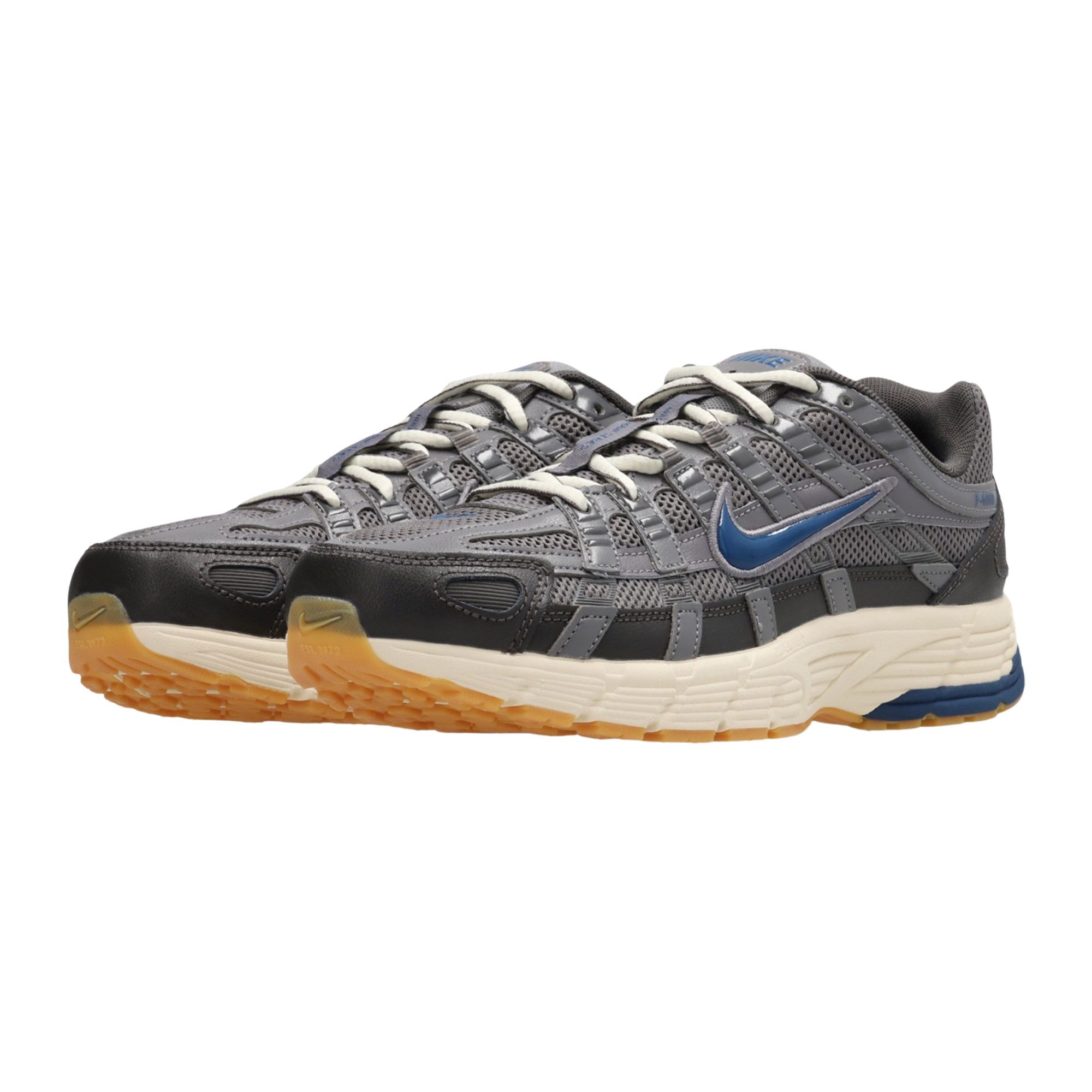 Nike P-6000 herensneaker blauw, grijs en beige