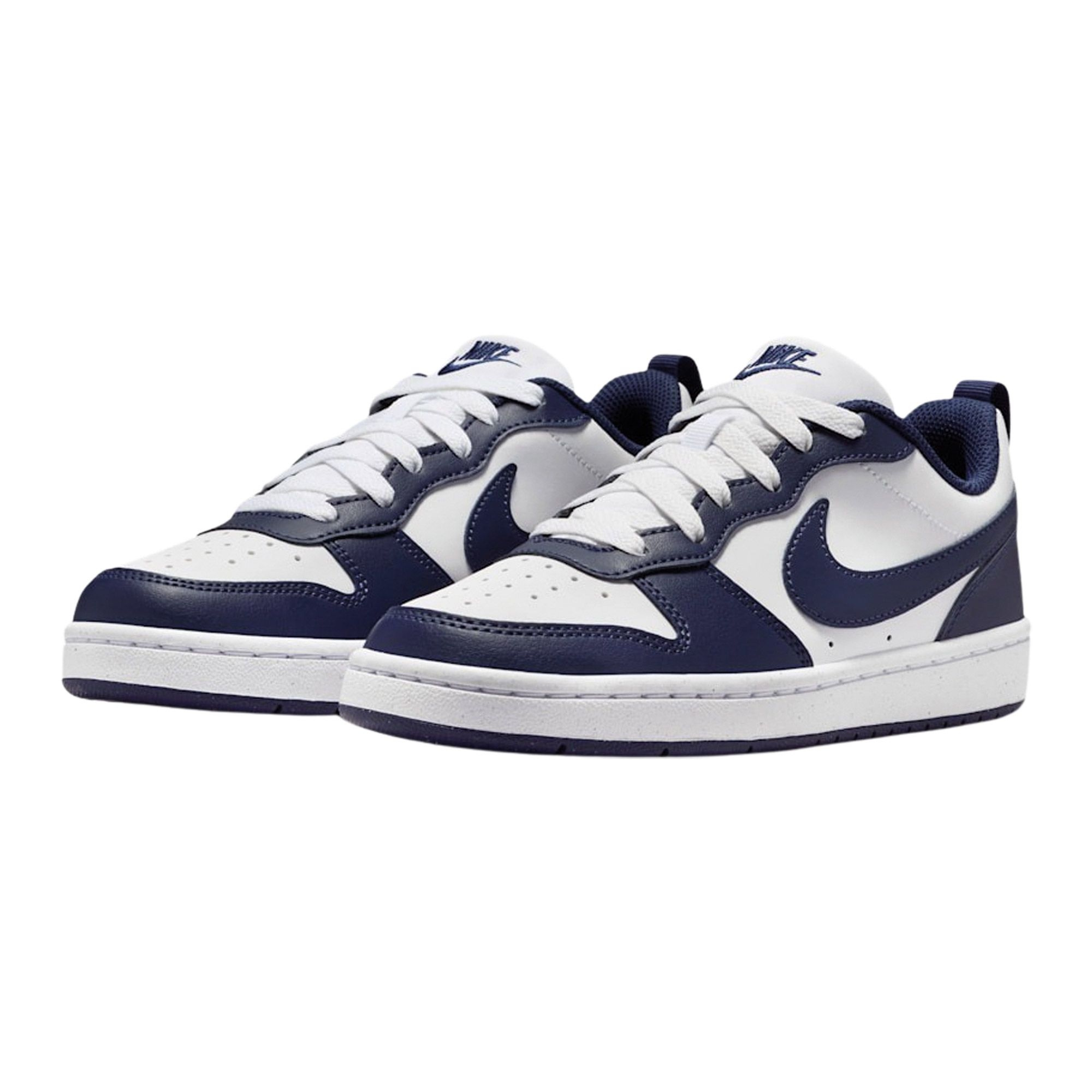 Nike Court Borough sneaker blauw en wit
