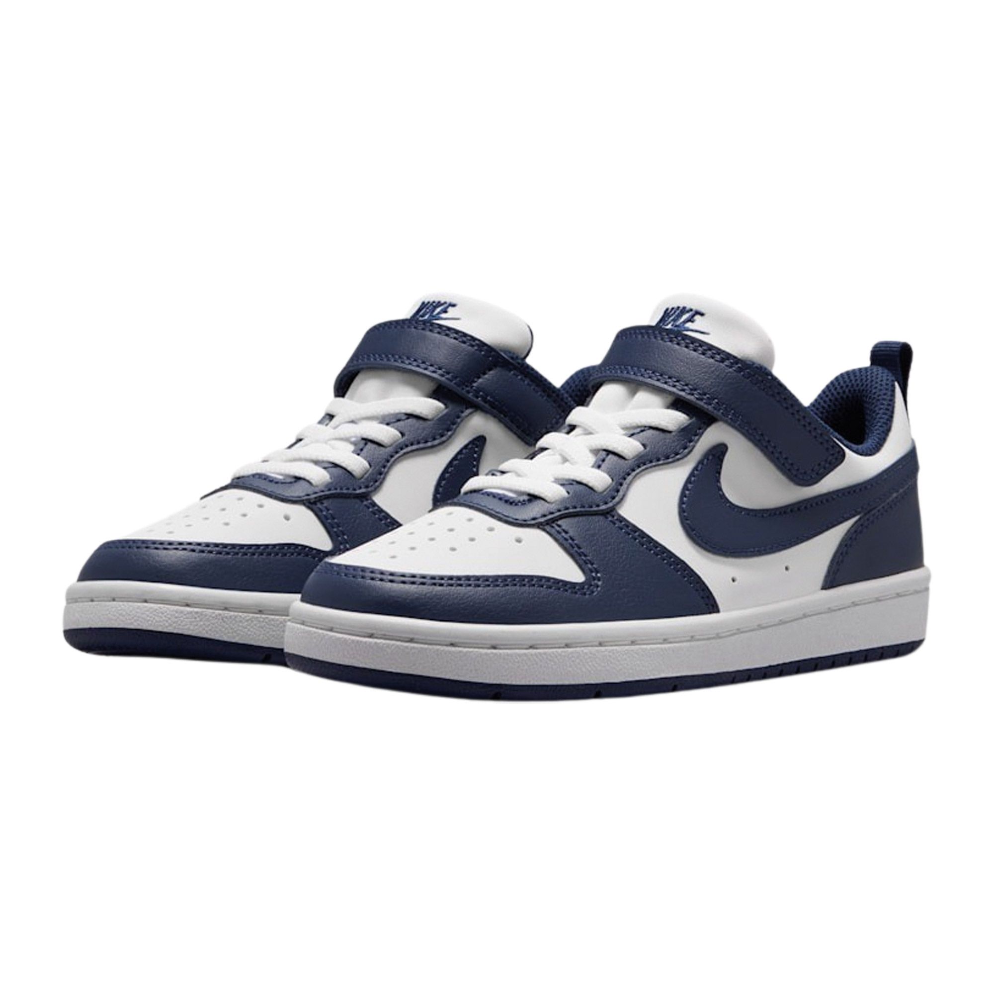 Nike Court Borough sneaker blauw en wit